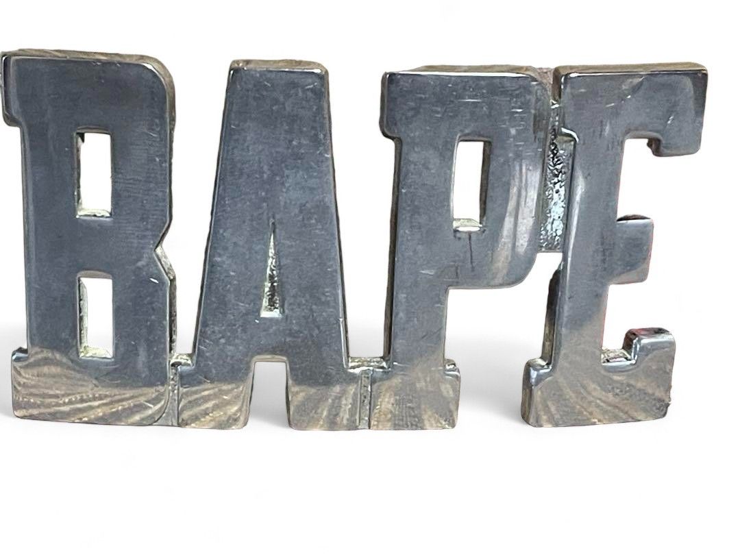 Bape A Bathing Ape (BAPE) - L Camo Big Logo Buckle Belt Brown Size ONE SIZE - 4 Thumbnail