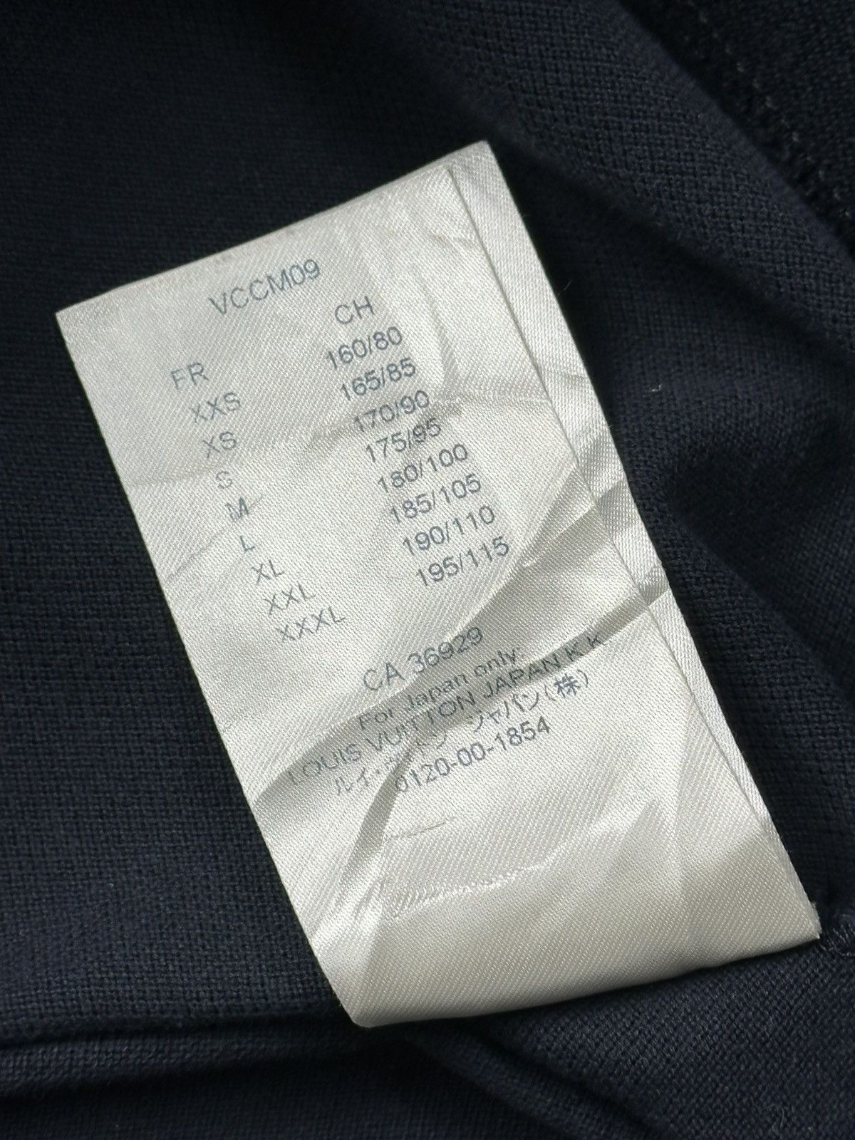 Louis Vuitton Louis Vuitton - Half Damier Pocket Tee - Navy Size US XS / EU 42 / 0 - 12 Thumbnail