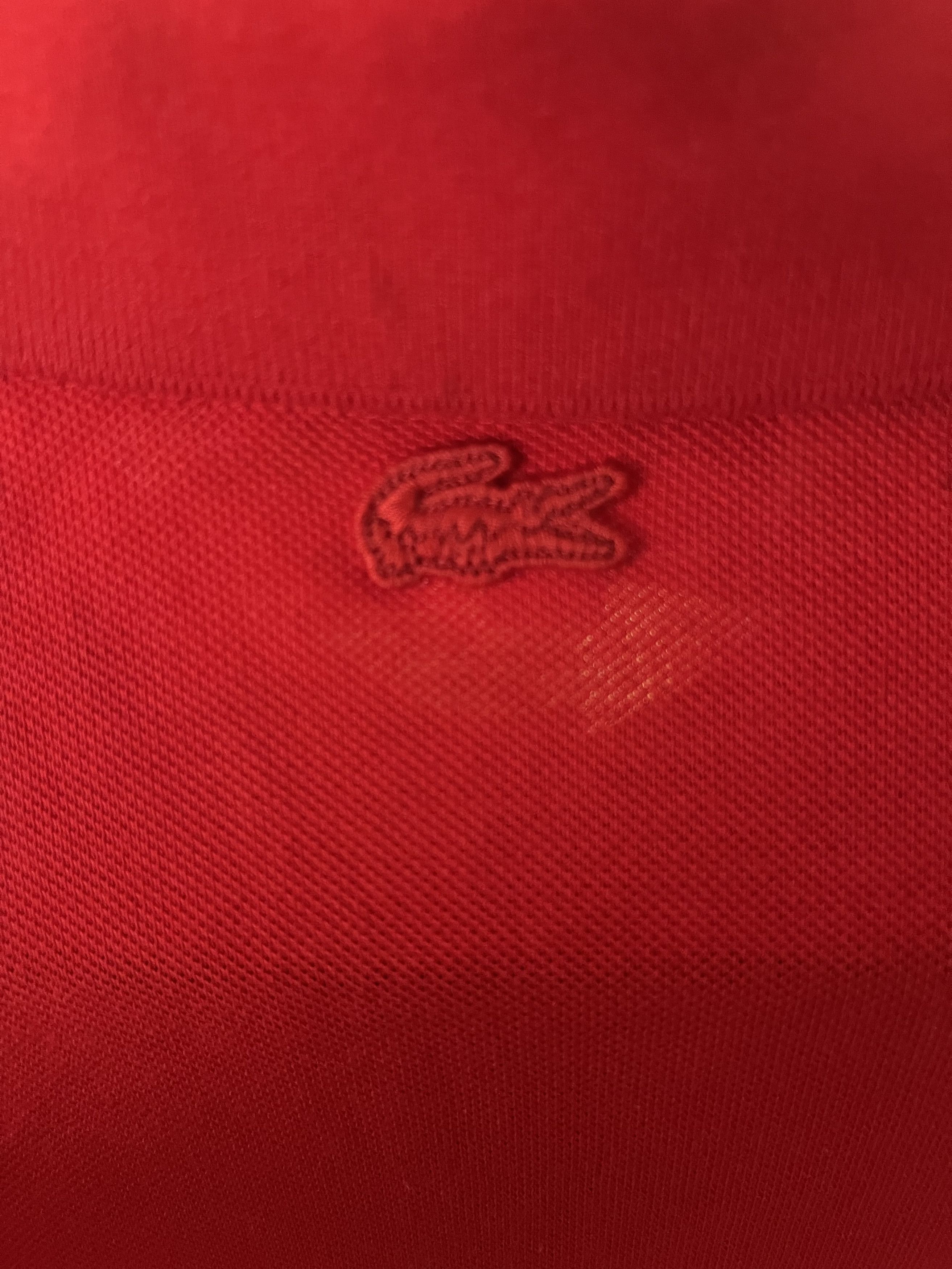 Lacoste LACOSTE Contrast Placket And Crocodile Badge Polo Shirt Size US L / EU 52-54 / 3 - 4 Thumbnail