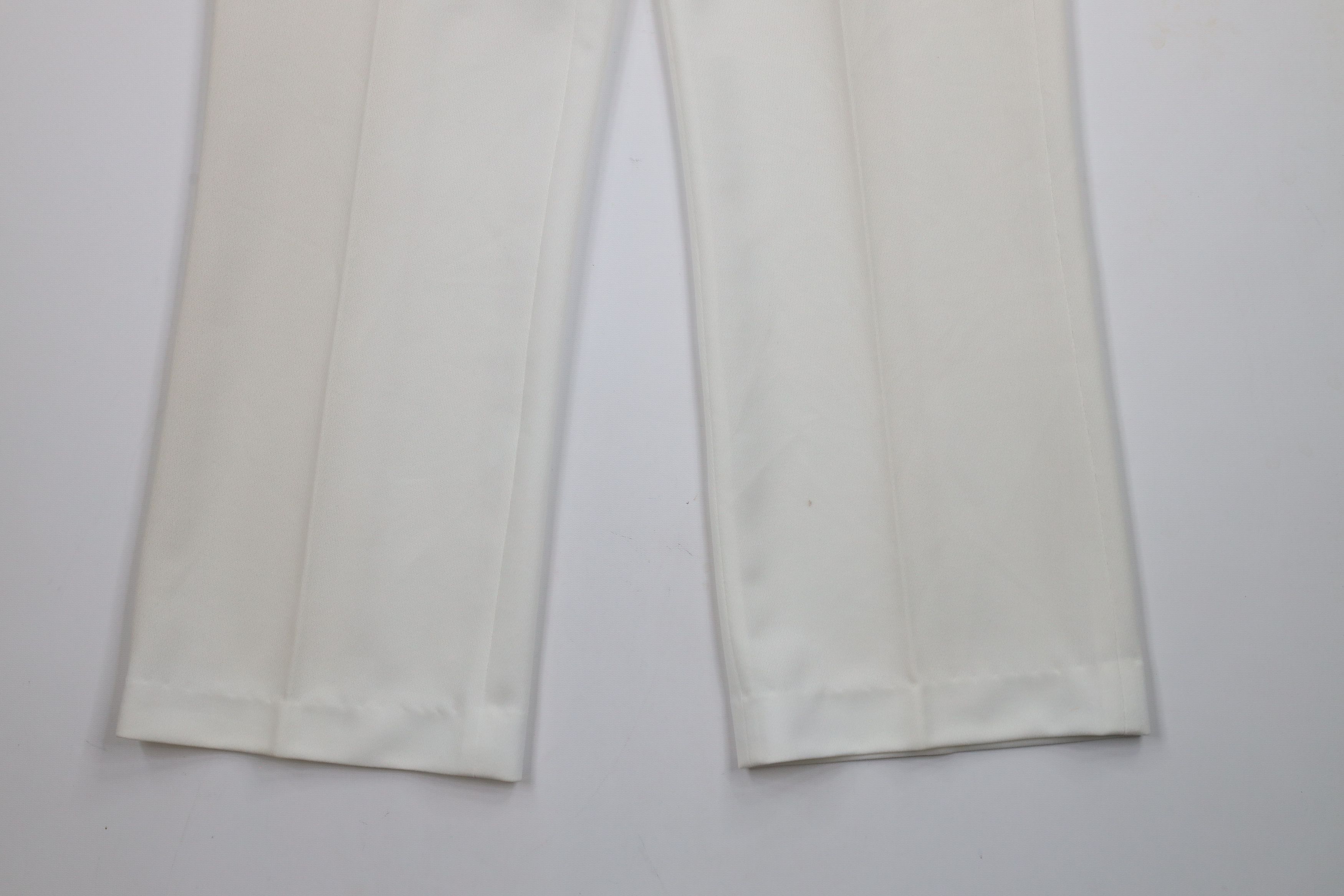 Vintage Vintage 70s Streetwear Knit Bell Bottoms Pants White USA Size US 36 / EU 52 - 4 Thumbnail