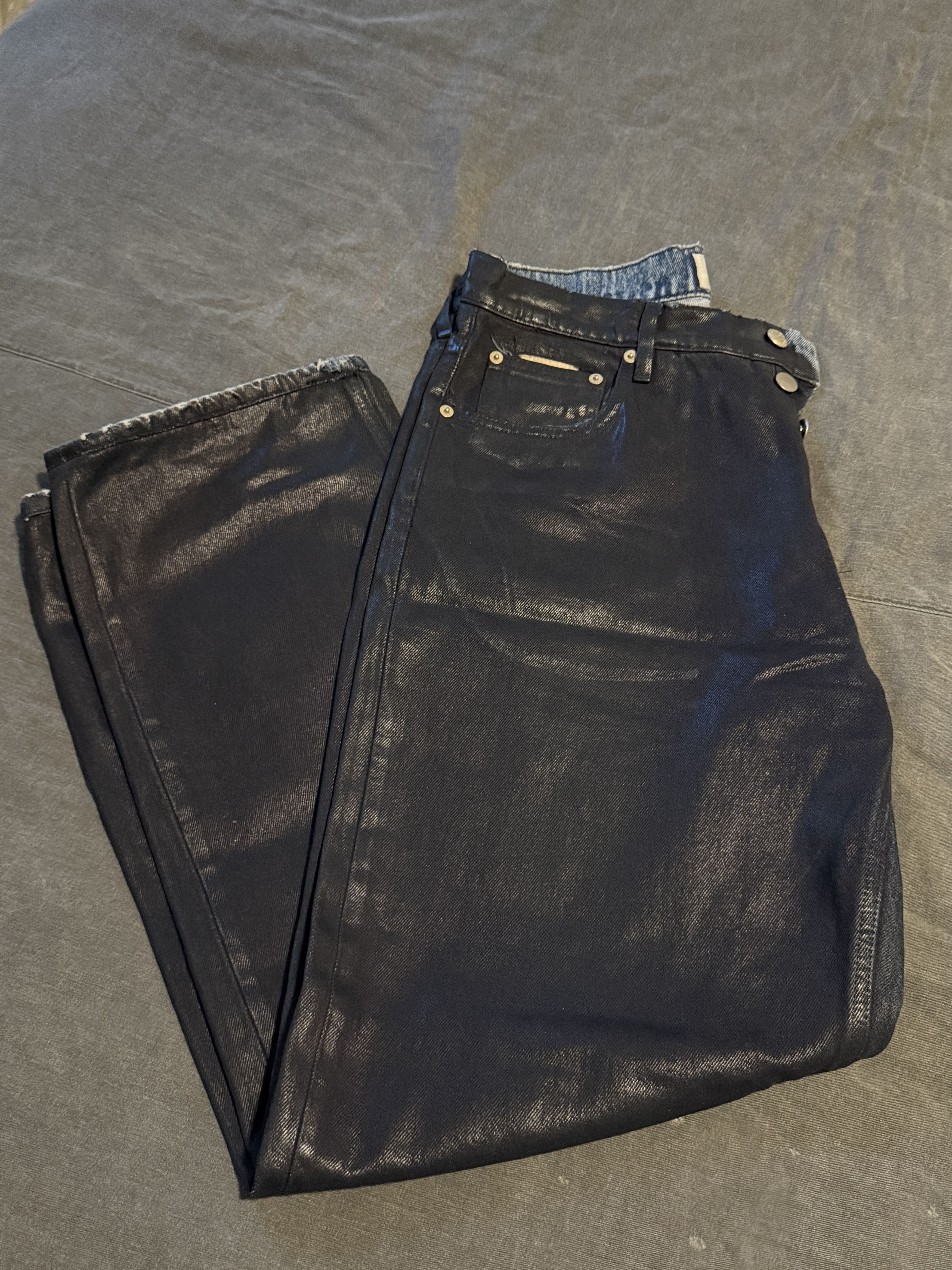 Eytys Eytys Waxed Navy Benz Jeans Size US 30 / EU 46 - 1 Thumbnail