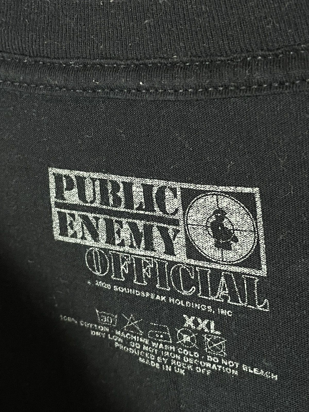 Public Enemy × Rap Tees × Vintage 00’s Public Enemy Hip-hop Band Raptees T-shirt Size US XXL / EU 58 / 5 - 6 Thumbnail