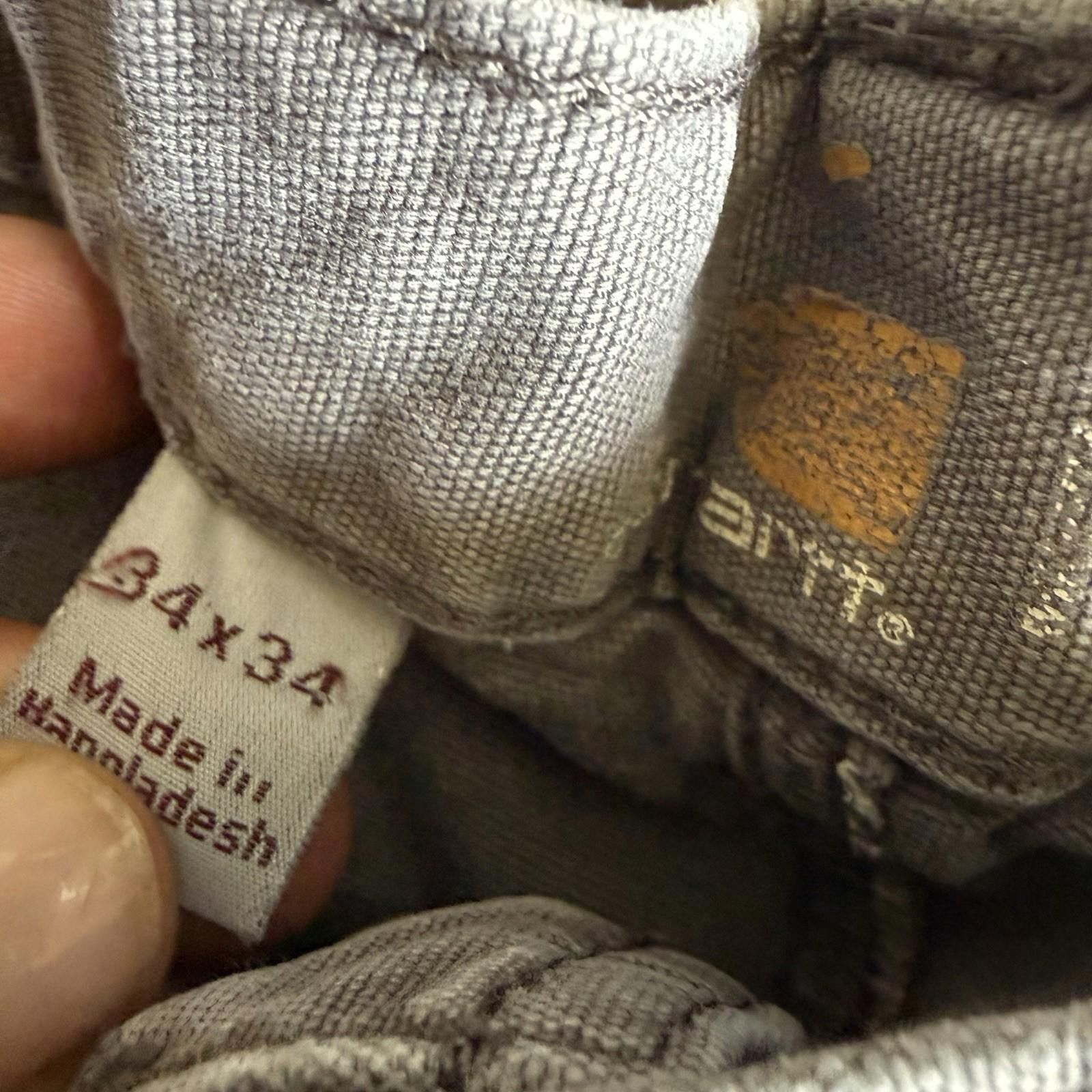 Carhartt Well worn Carhartt 34x34 Utility Work Pants Size US 32 / EU 48 - 4 Thumbnail