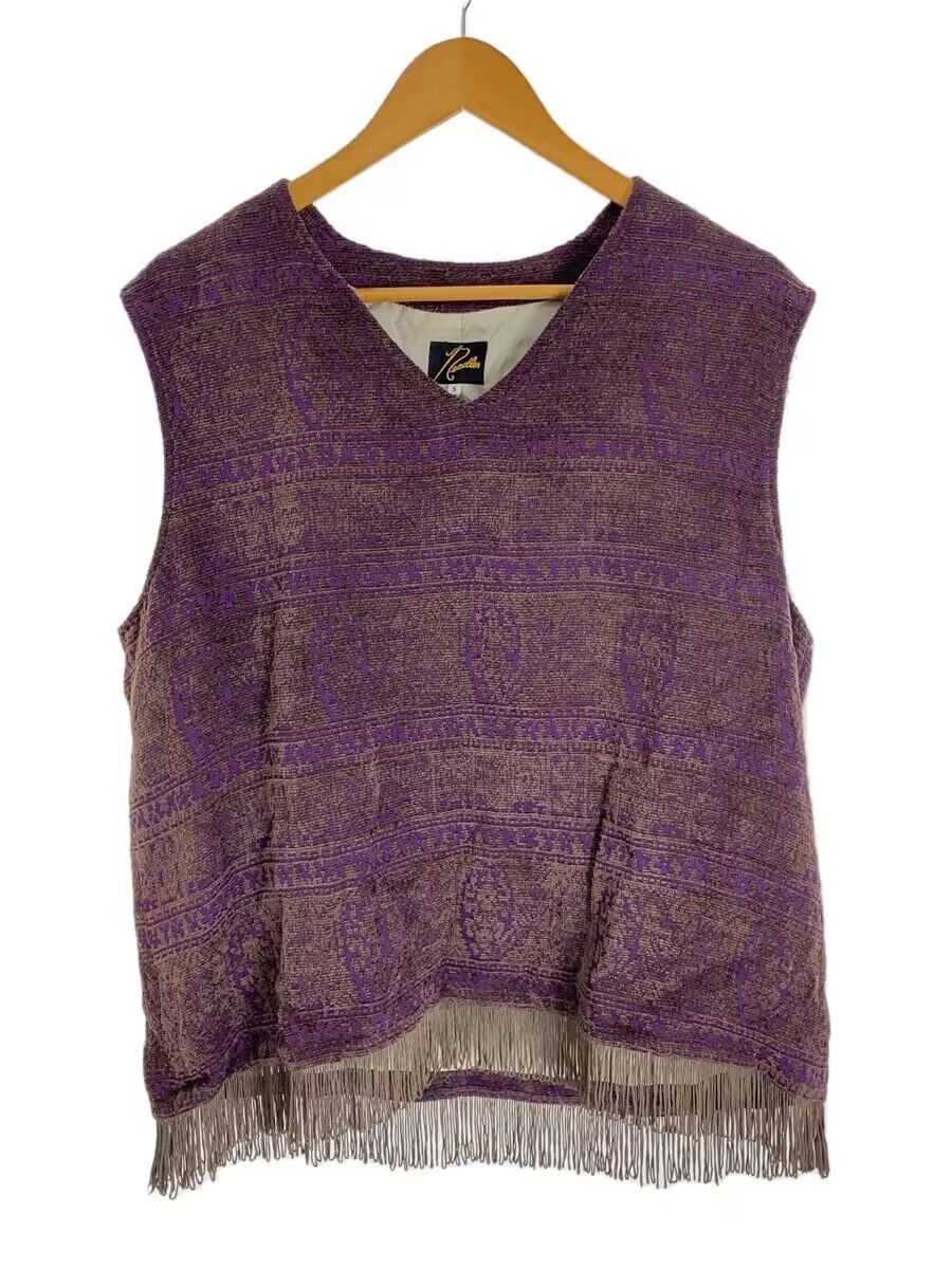 Needles Pattern Fringe Vest Size US S / EU 44-46 / 1 - 1 Thumbnail