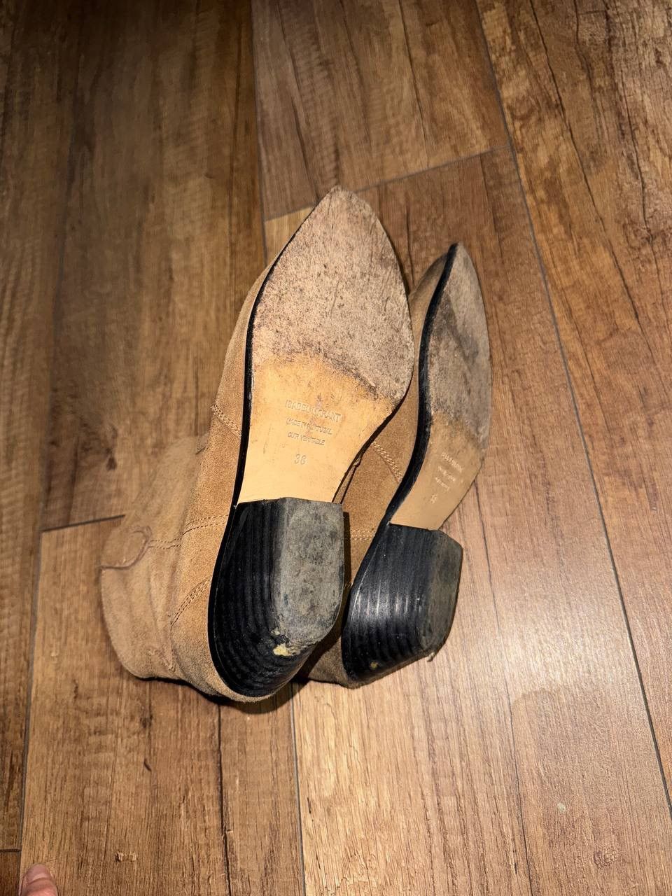 Isabel Marant Isabel Marant Dewina Suede Western Boots Camel 38 Size US 8 / IT 38 - 14 Thumbnail