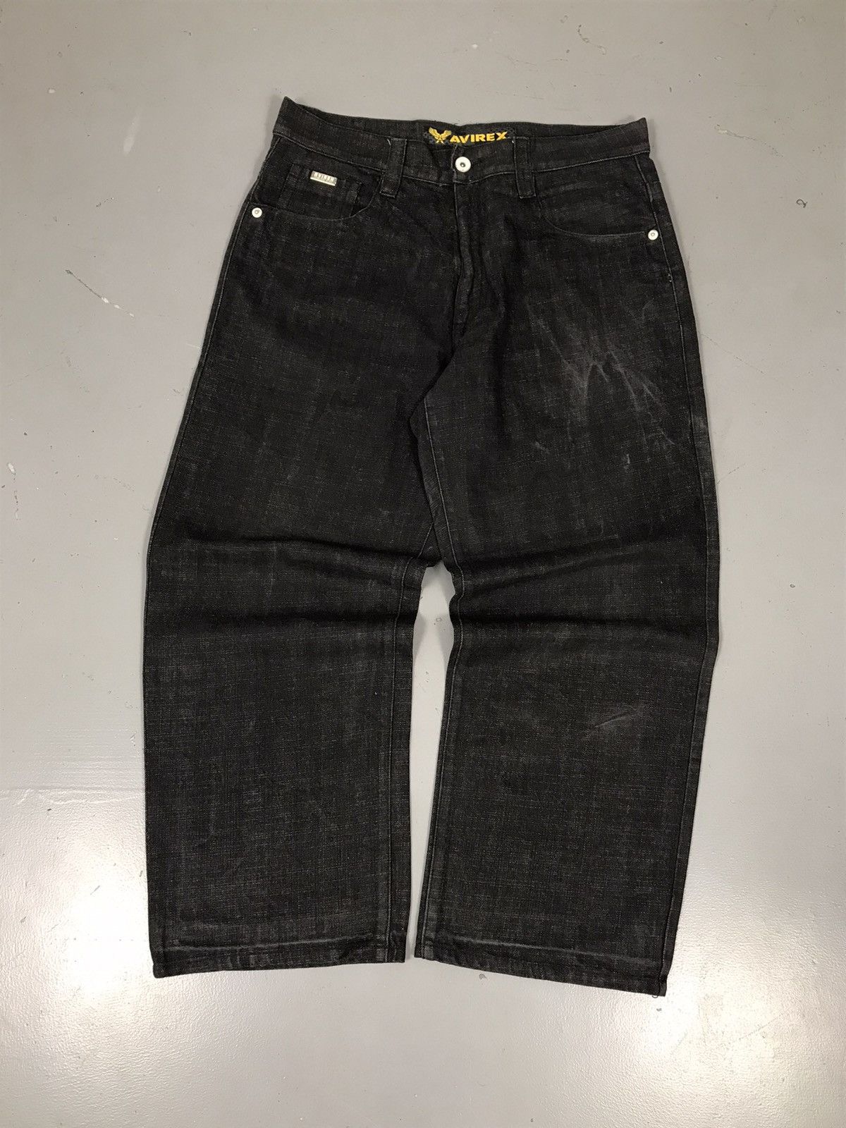 Avirex Vintage Avirex shadow dragon 🐉 print denim Size US 36 / EU 52 - 3 Thumbnail