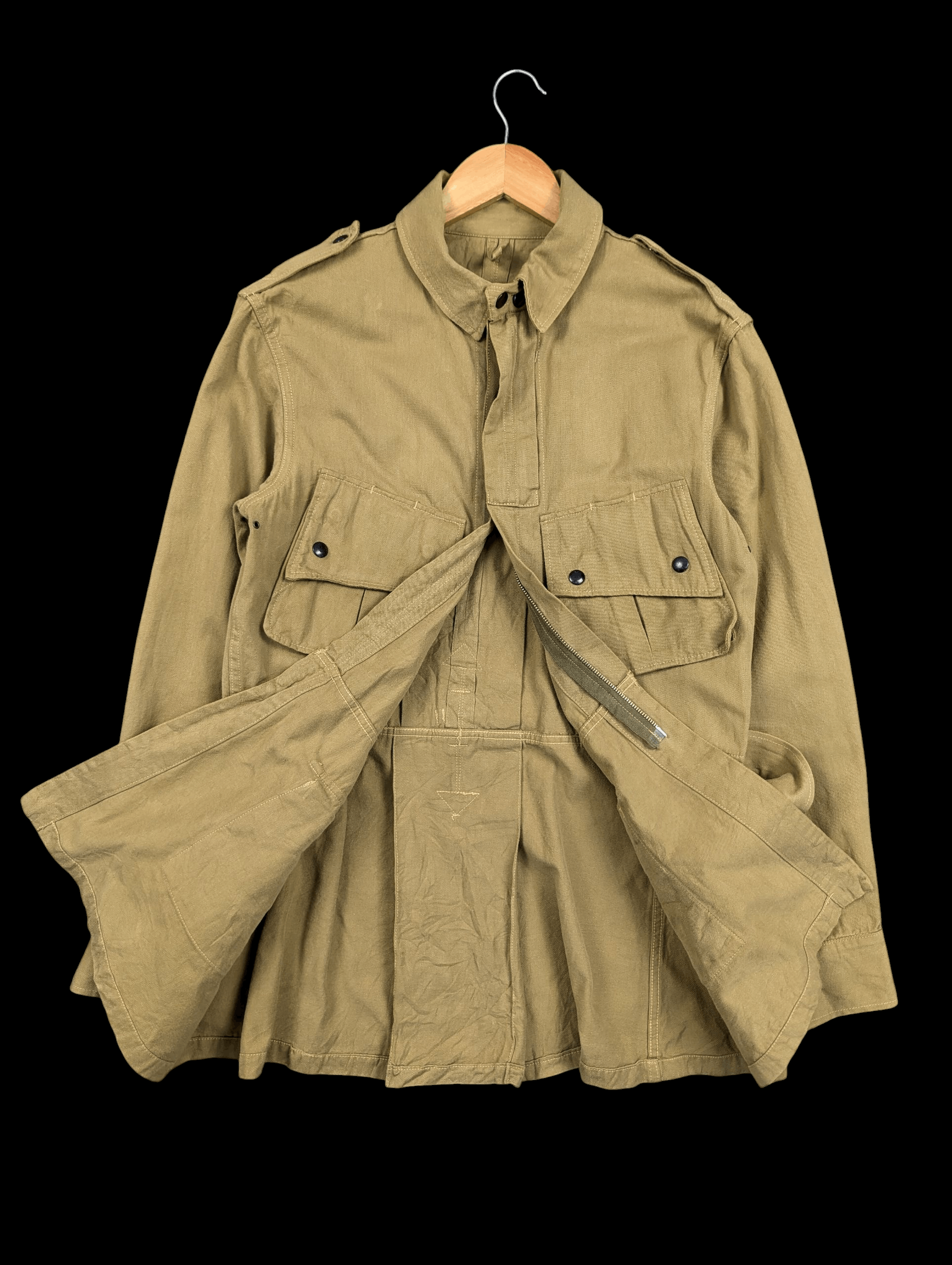 Buzz Rickson's Vintage 40s WWII Buzz Rickson Paracute Jumper Coat Jacket Size US M / EU 48-50 / 2 - 7 Thumbnail