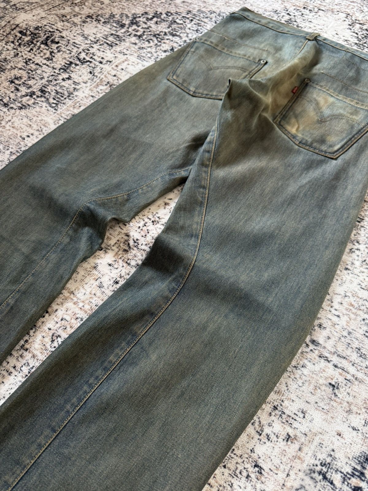 Levi's Vintage Clothing Vintage LEVIS Mud Wash Twisted Leg Engineered Jeans Regular Size US 30 / EU 46 - 14 Thumbnail