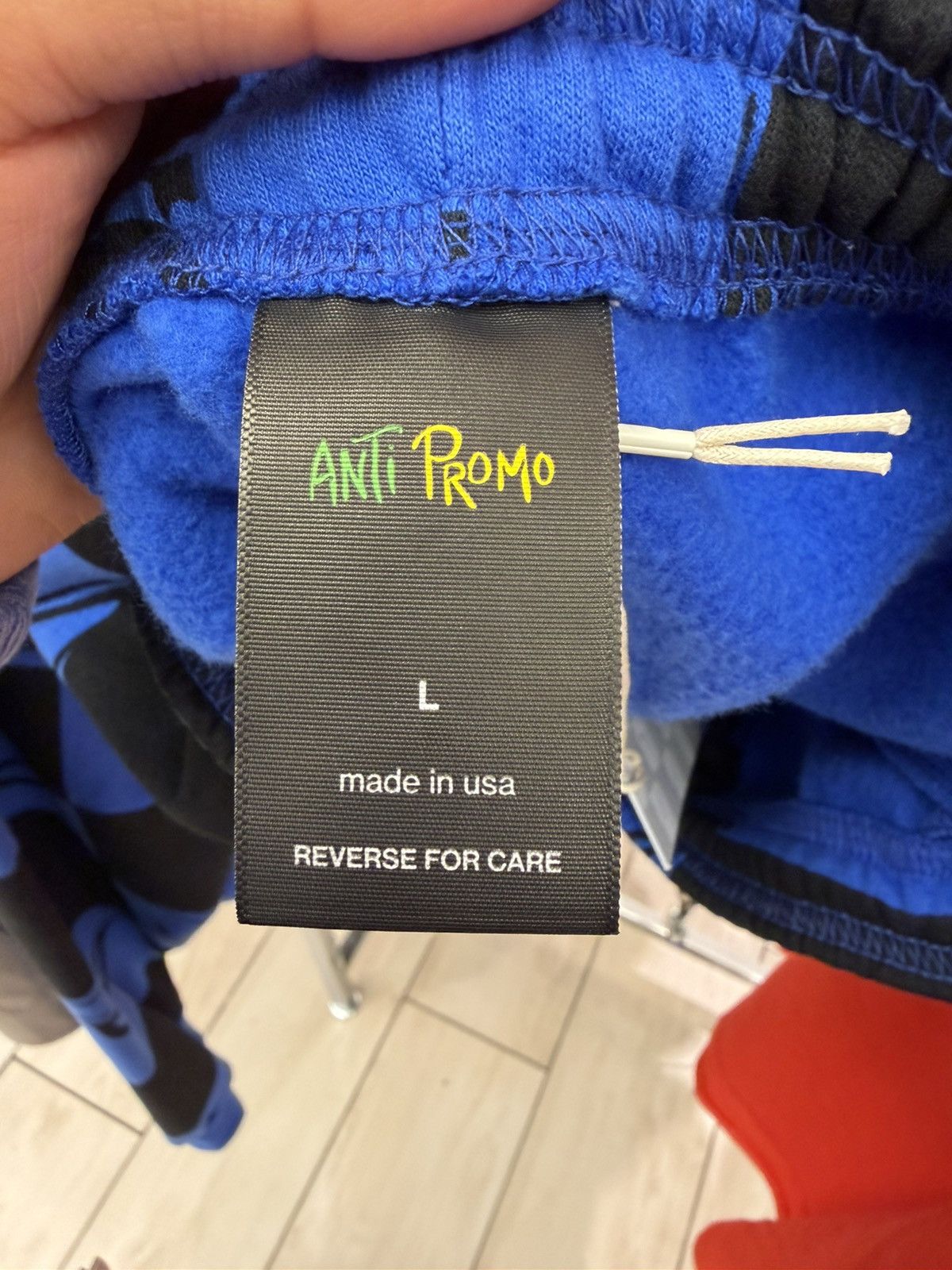 Matty Boy Matty Boy Anti Promo 99 EYES Sweatpants ‘Black/Blue’ Size US 32 / EU 48 - 4 Thumbnail