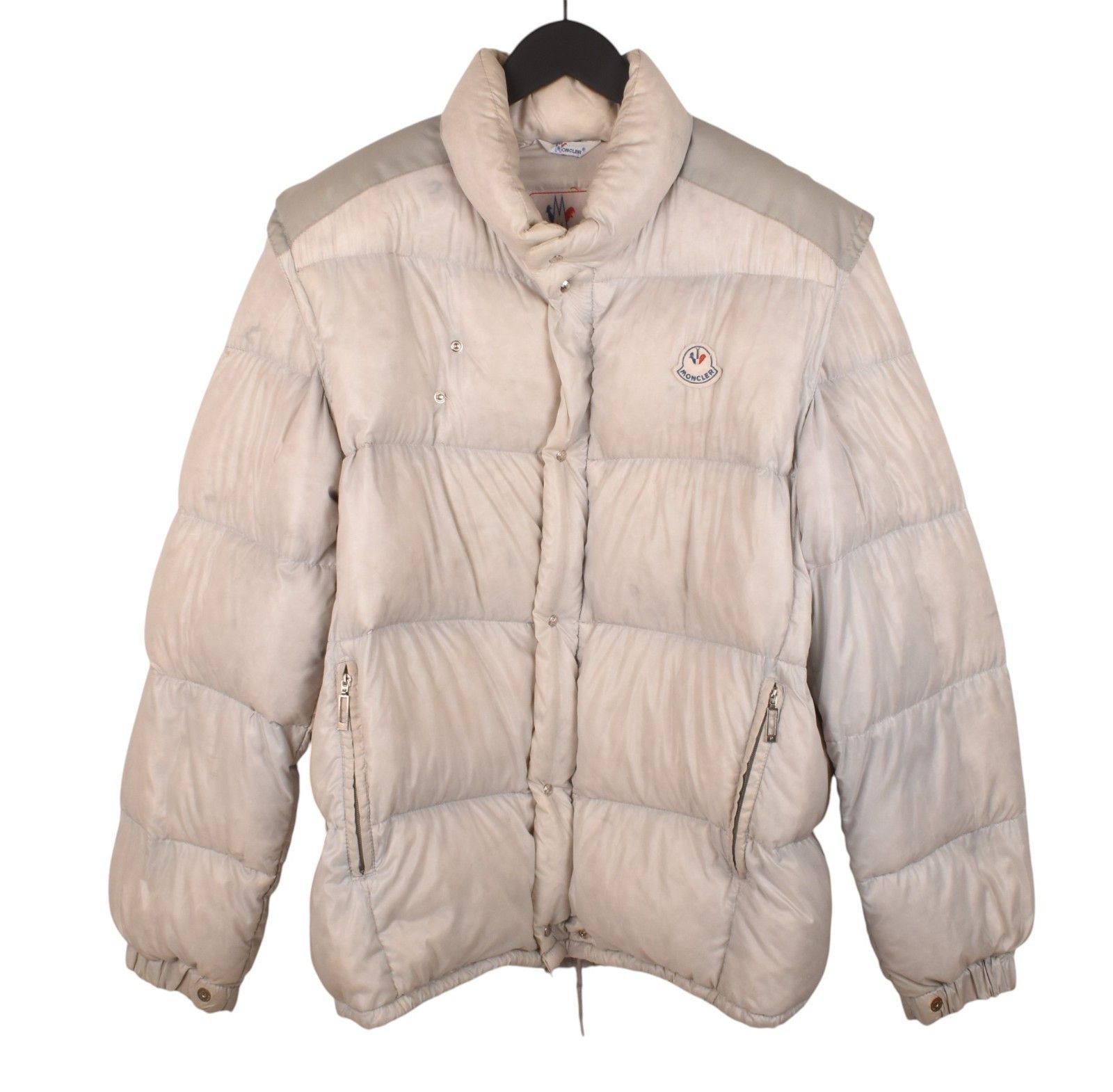ジャケット・アウター moncler grennoble rare down jacket Cream moncler grennoble rare down jacket Cream