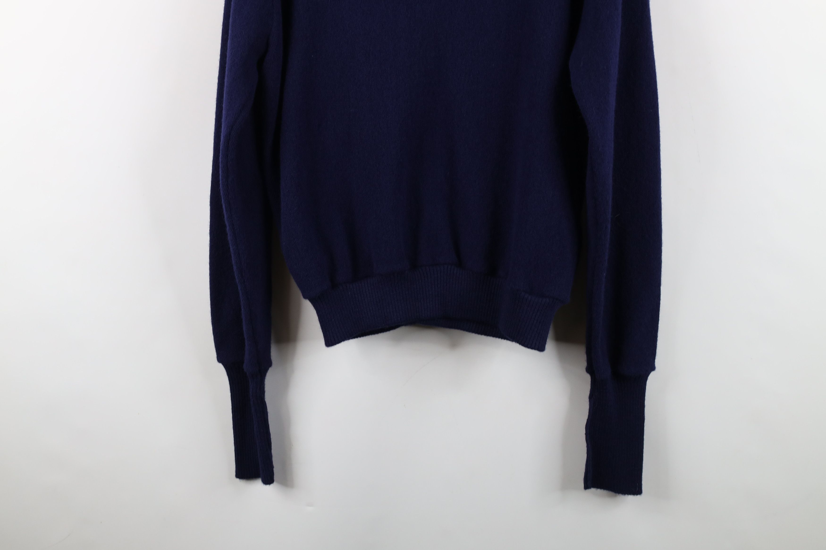 Vintage Vintage 60s 70s Streetwear Cobain Cardigan Sweater Blue US Size XL / US 12-14 / IT 48-50 - 12 Thumbnail
