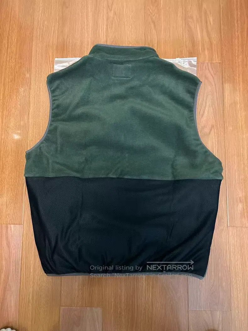 Wtaps Wtaps Fleece Patchwork Zip-up Vest, Military Green Size US XL / EU 56 / 4 - 2 Thumbnail