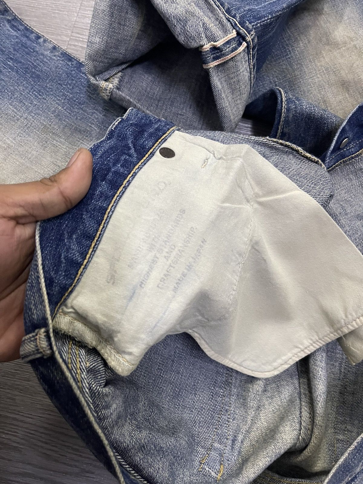 Spellbound Vintage spellbound Japan selvedges distressed denim Size US 32 / EU 48 - 6 Thumbnail