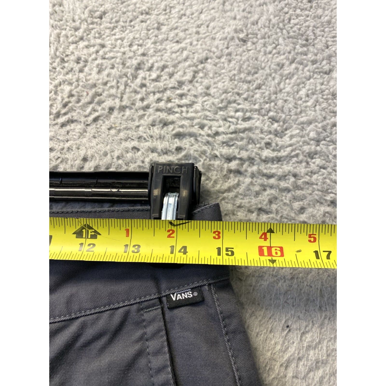 Vans VANS Chino Pants Men's 29 Gray Relaxed Fit Double Knee Casual Skater Size US 29 - 6 Thumbnail