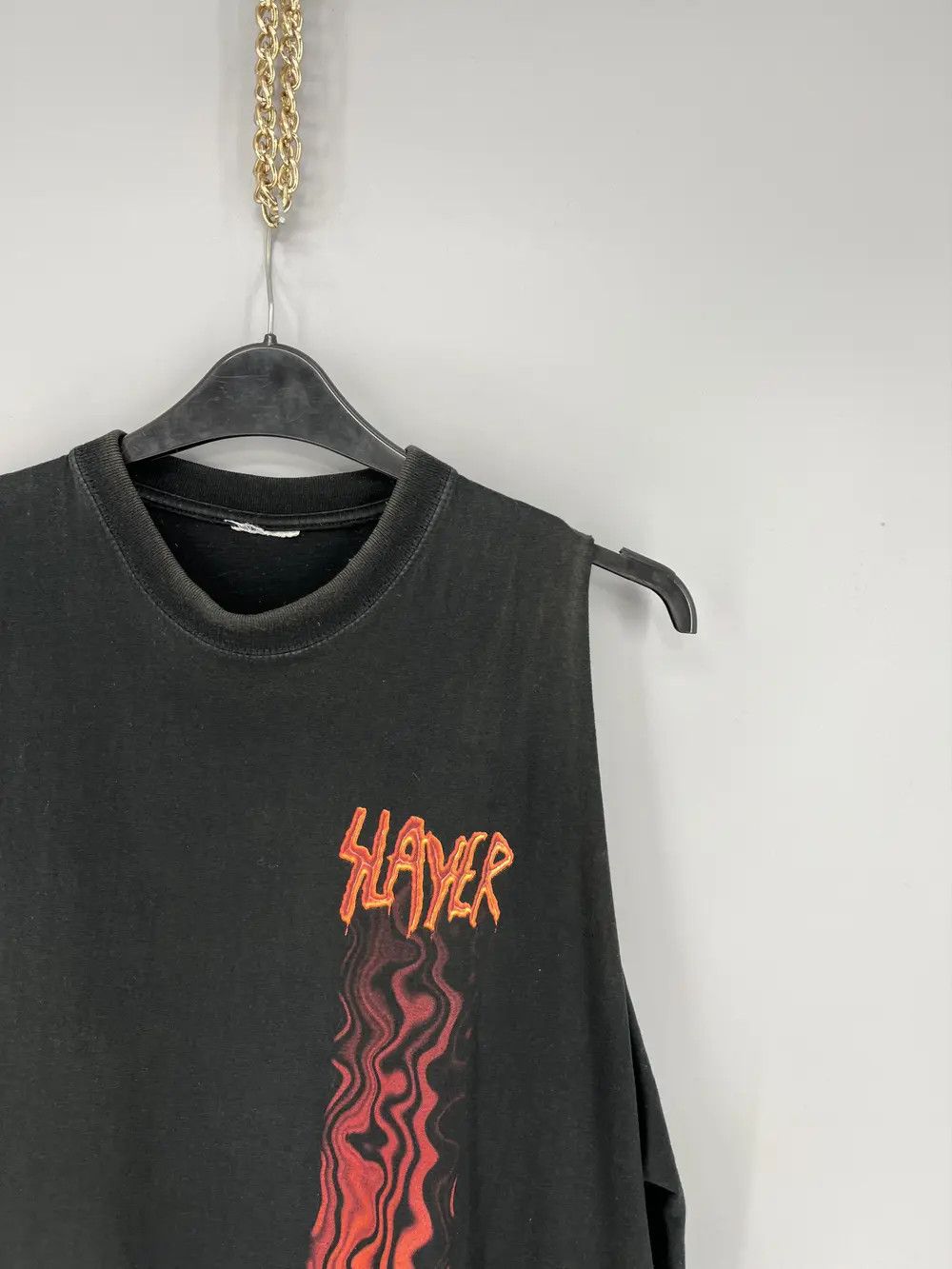 Band Tees Slayer vintage rare late 1999 tour shirt diabolus on tour Size US XL / EU 56 / 4 - 6 Thumbnail