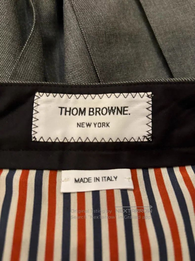 Other Thom Browne Short woolen pleated skirt Size 25" / US 0 / IT 36 - 2 Thumbnail