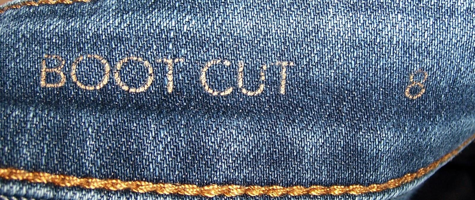 Jennifer Lopez Jennifer Lopez Women's 8 Bootcut Blue Denim Jeans - Mid-Rise Size 30" / US 8 / IT 44 - 4 Thumbnail
