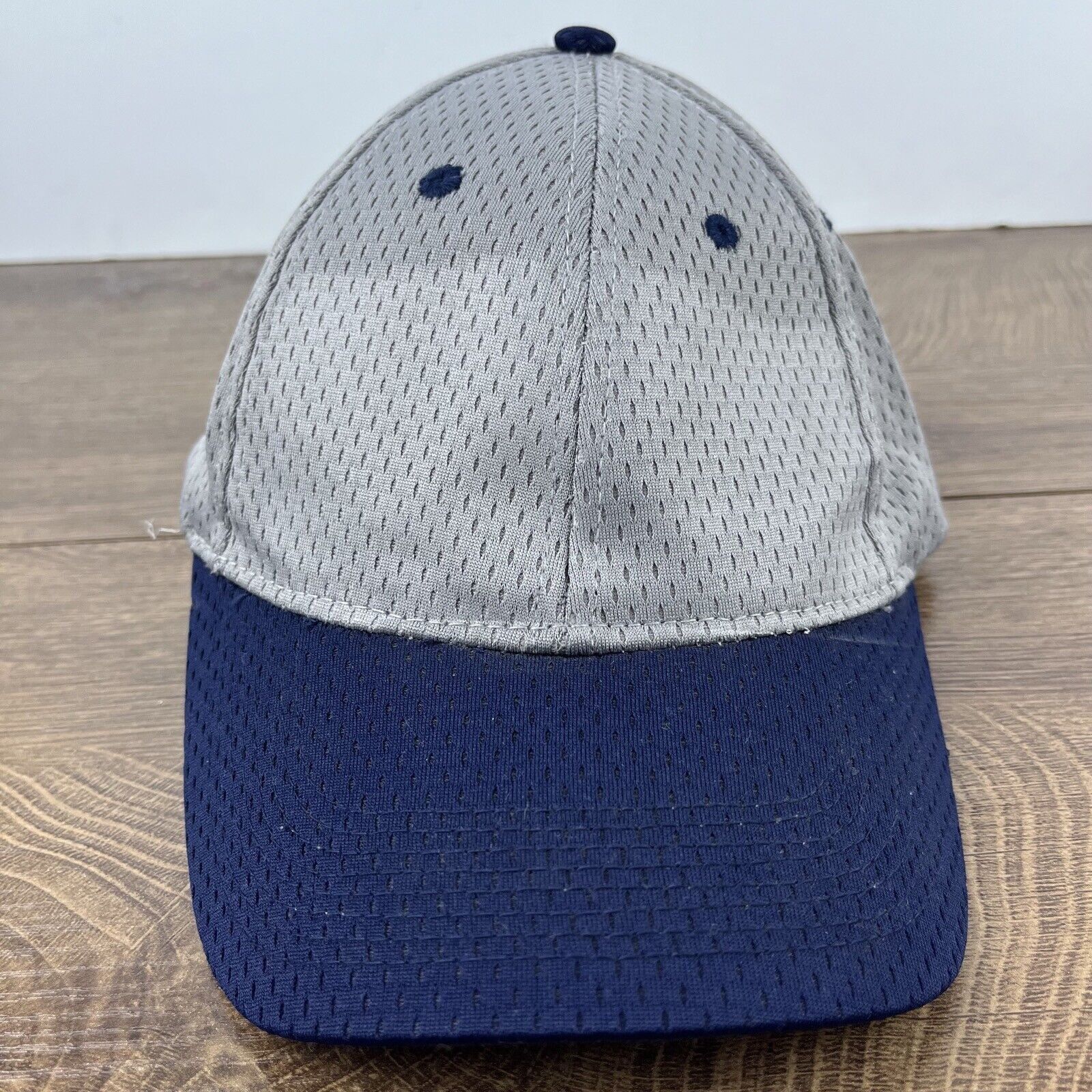 Other Plain Gray Blue Hat Gray Adjustable Hat Gray Adult Size Hat Size ONE SIZE - 5 Thumbnail