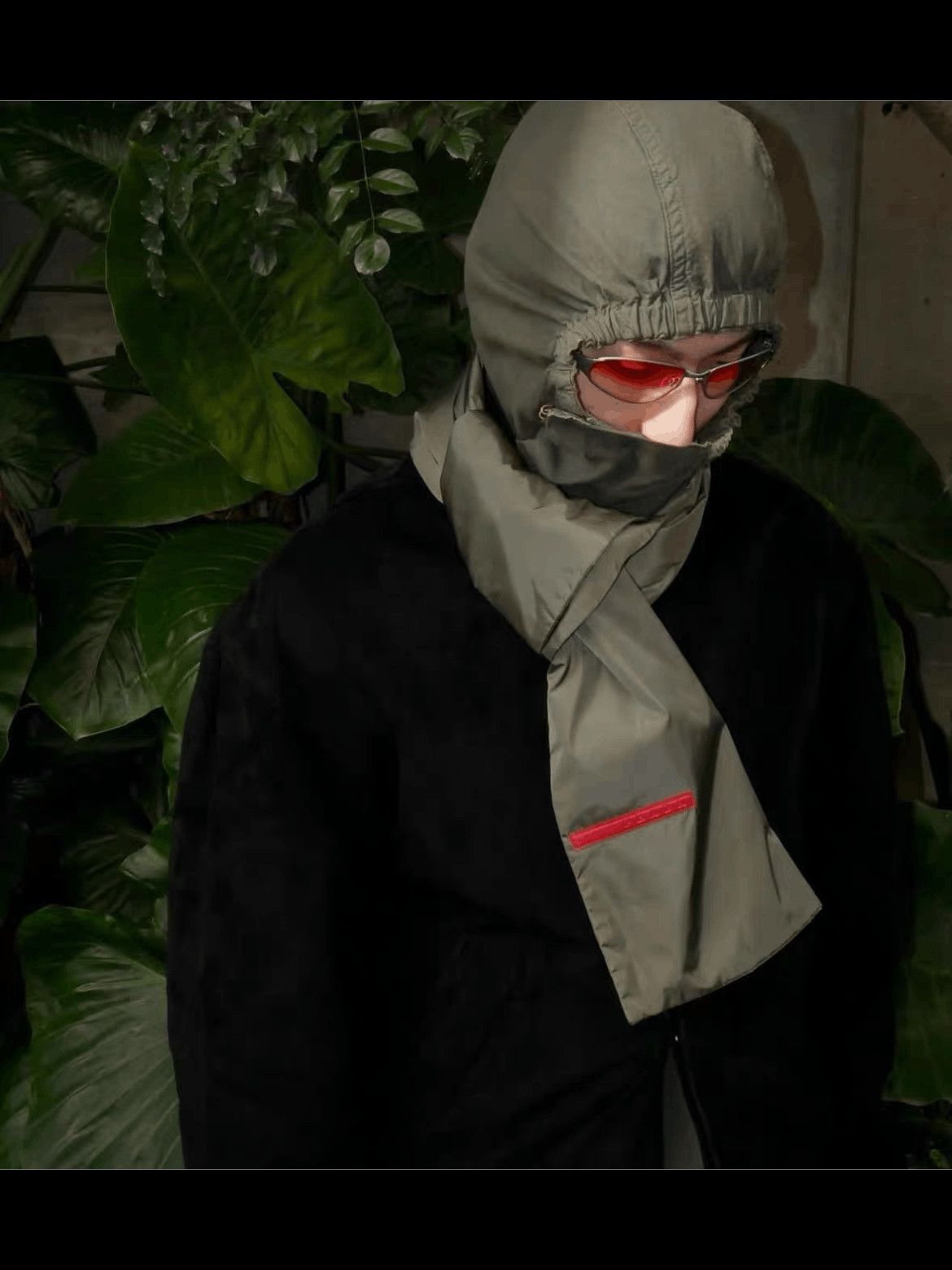 Prada Prada 99AW Nylon Scarf-2508 Size ONE SIZE - 4 Thumbnail
