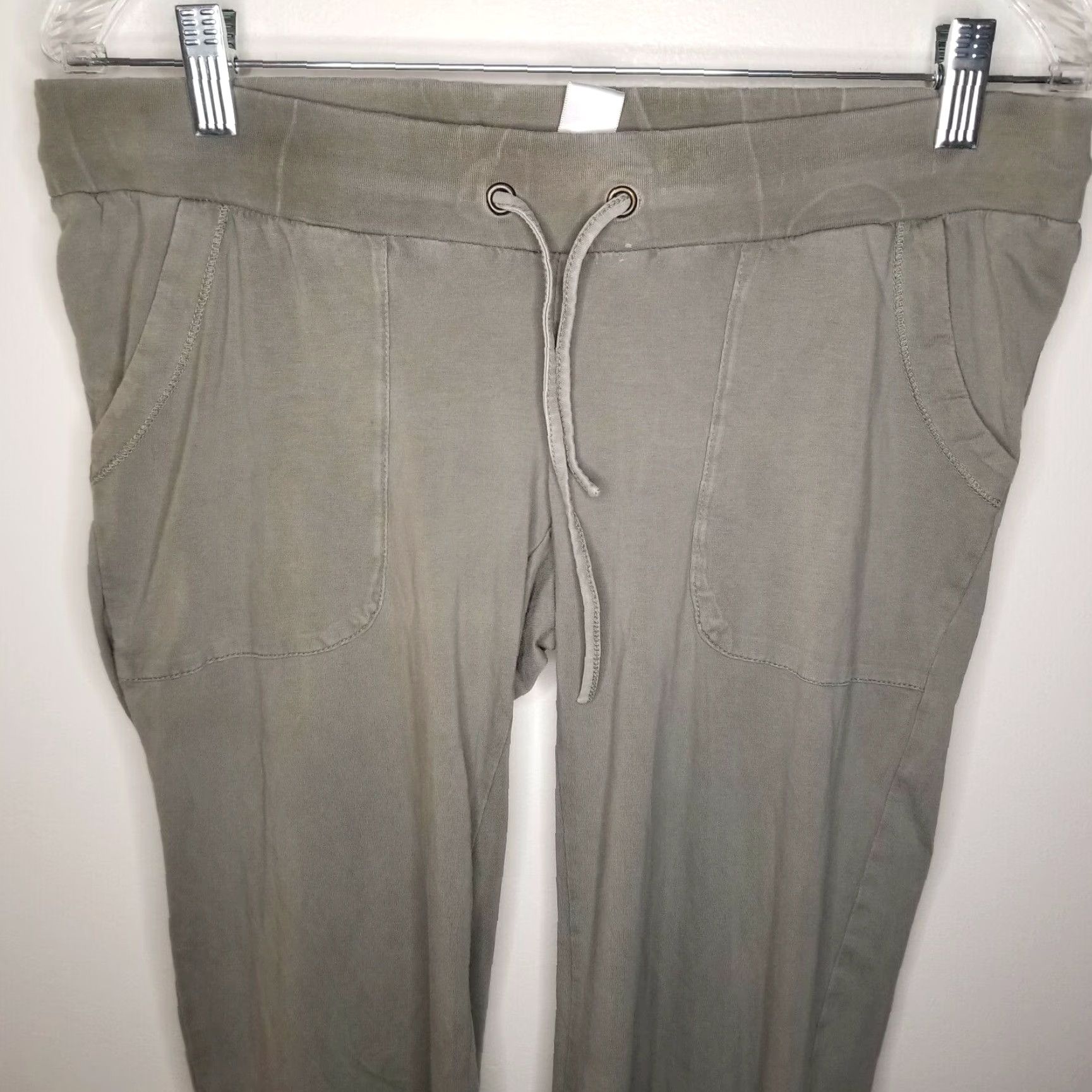 Vintage Motherhood Maternity Sweatpants Women's Green Elastic Waist Size S Size 28" / US 6 / IT 42 - 2 Thumbnail