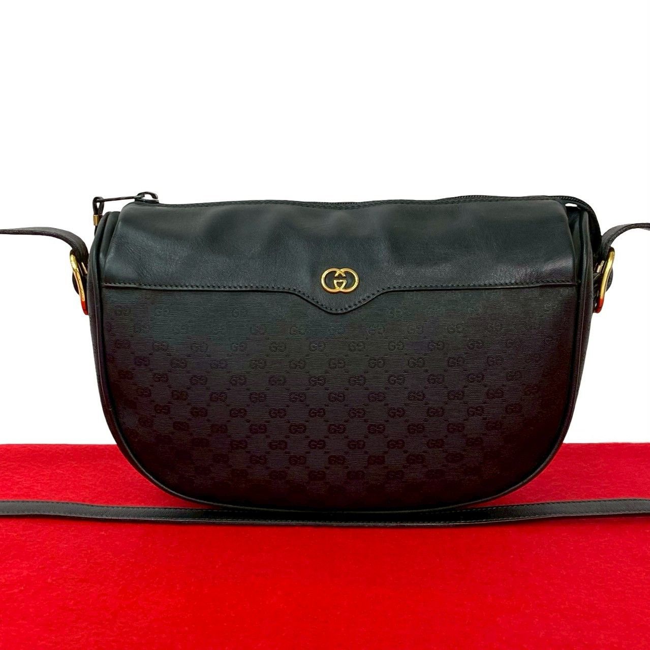 Gucci Gucci Gucci Micro GG Leather Shoulder Bag Leather Shoulder Bag DUTY FREE for USA Size ONE SIZE - 1 Thumbnail