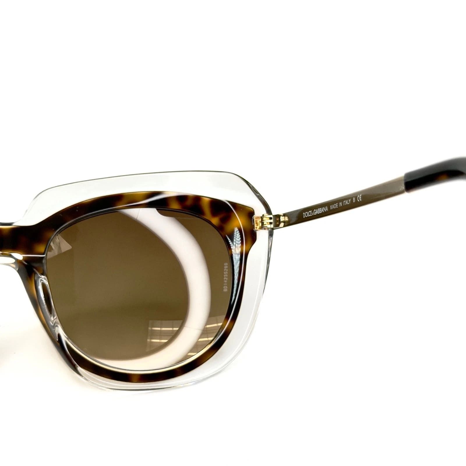 Dolce & Gabbana DOLCE & GABBANA DG4282 DOUBLE LINE Crystal 4282 Sunglasses Size ONE SIZE - 3 Thumbnail