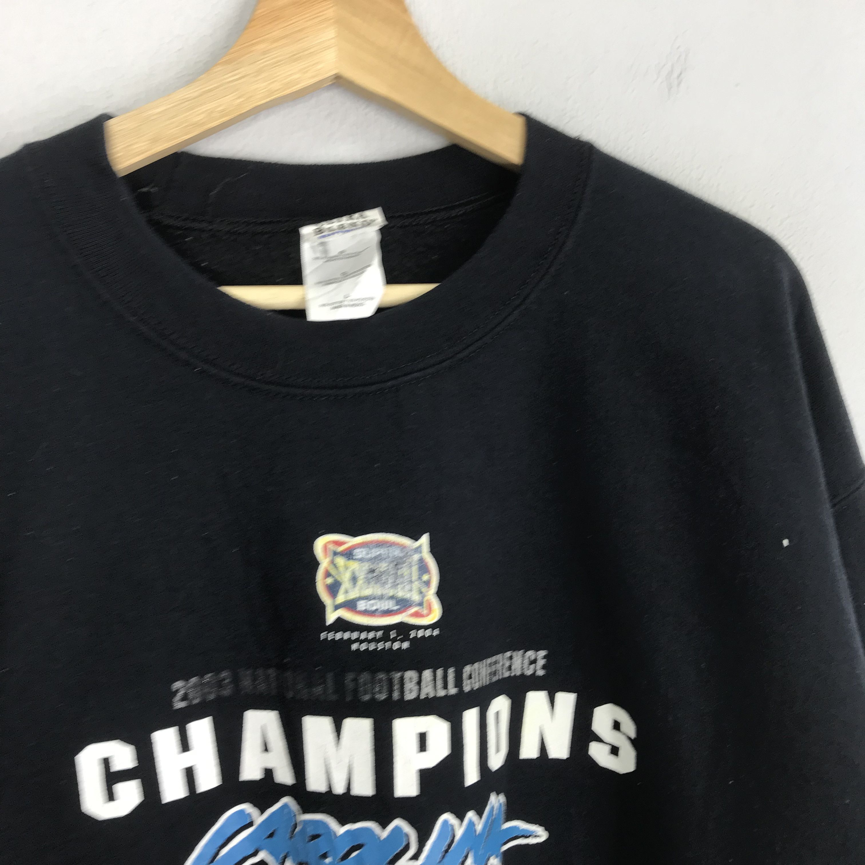 Carolina Herrera Vintage Carolina Panthers Sweatshirt - 210 Size US L / EU 52-54 / 3 - 7 Thumbnail