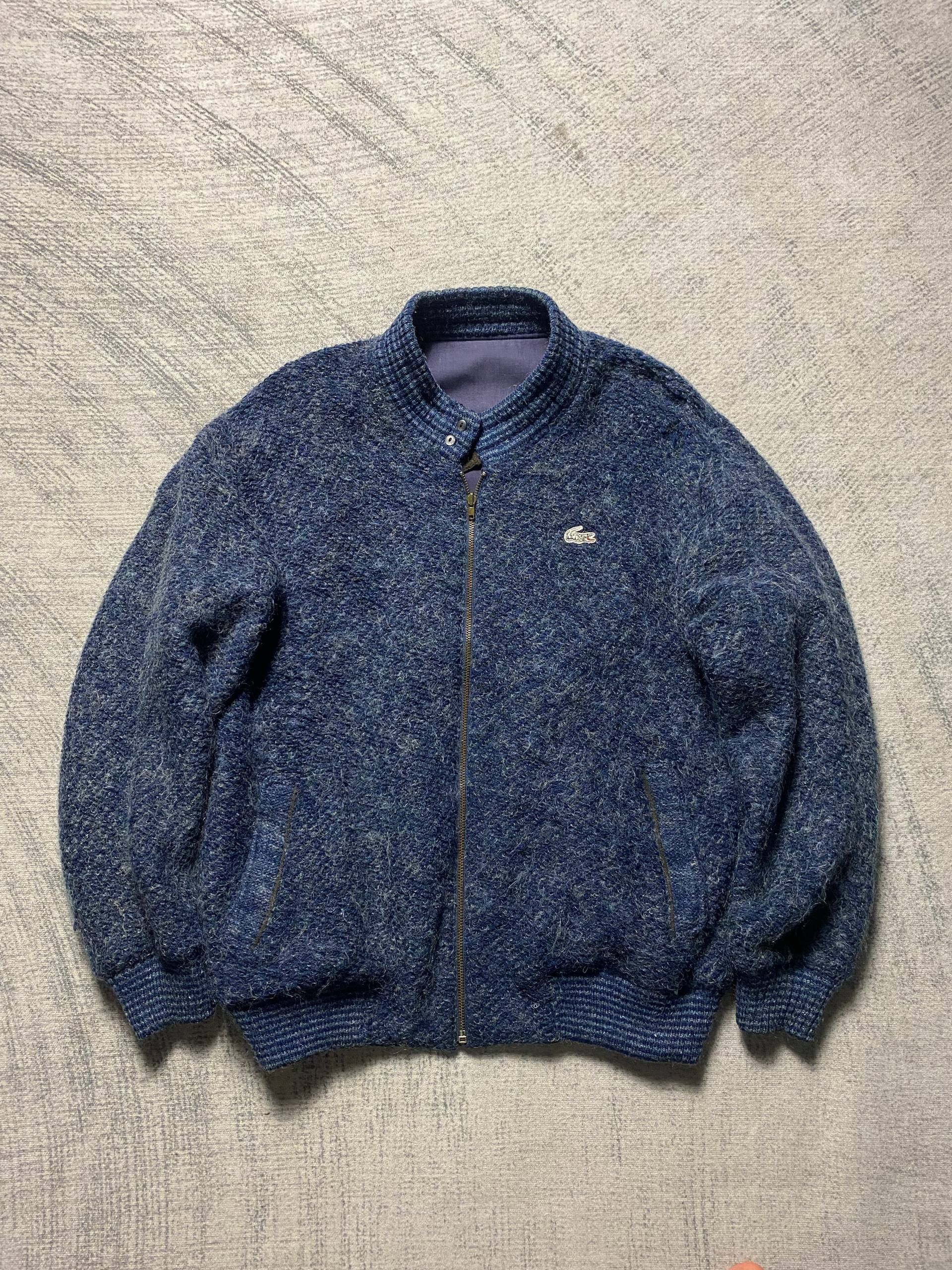 Lacoste Vintage Lacoste Chemise Mohair Wool Blend Reversible Jacket Size US M / EU 48-50 / 2 - 1 Thumbnail