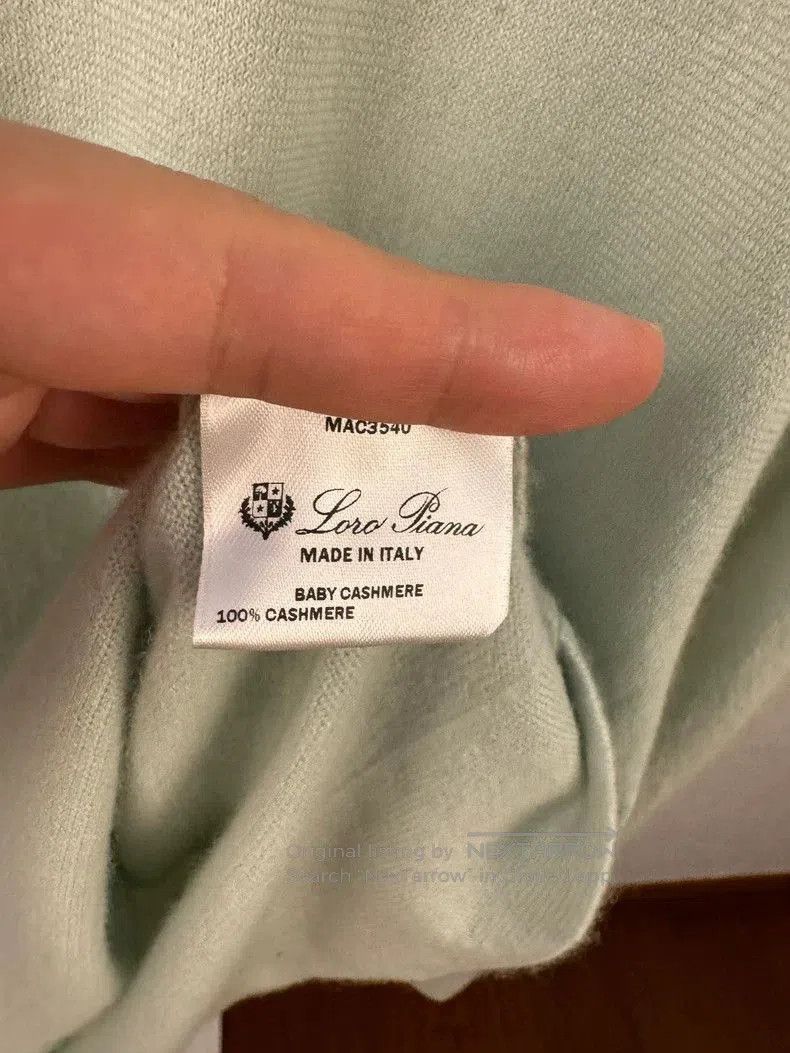 Loro Piana Loro Piana Cashmere Knit Polo Shirt. Size US XL / EU 56 / 4 - 5 Thumbnail