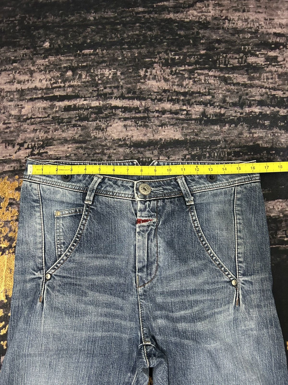 Marithe + Francois Girbaud Vintage Marithe Francois Girbaud washed Jeans Size US 32 / EU 48 - 17 Thumbnail