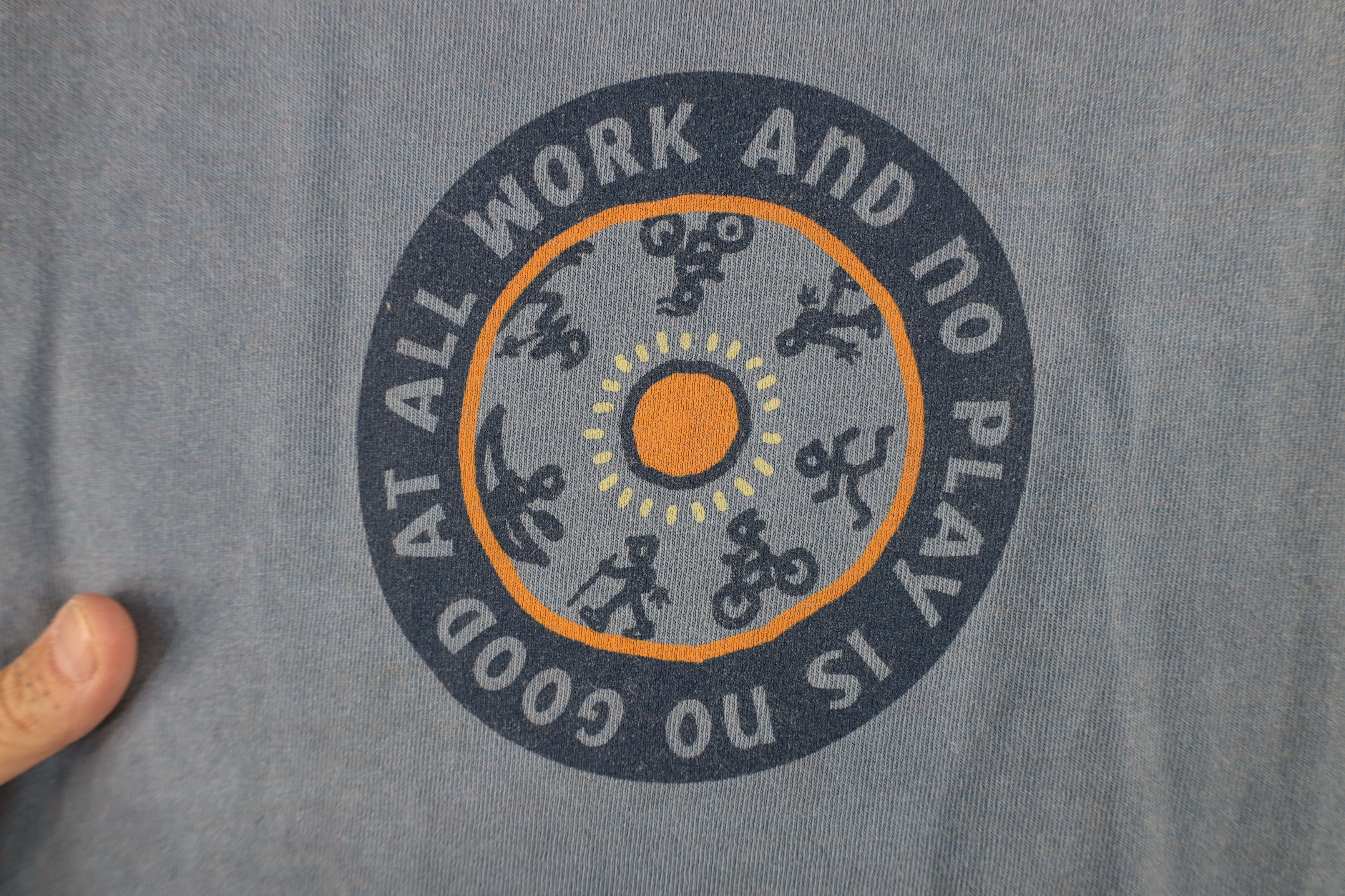 Life is Good Vintage Life Is Good No Play Is No Good At All T-Shirt USA Size US XL / EU 56 / 4 - 4 Thumbnail