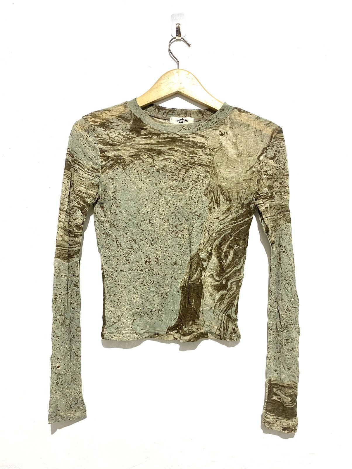 Hysteric Glamour × Japanese Brand Super market MeshTop Longsleeve Tshirt jpg style Size US S / EU 44-46 / 1 - 1 Thumbnail