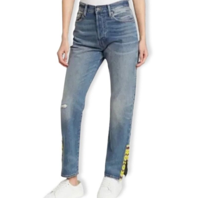 Polo Ralph Lauren Polo Ralph Lauren Skinny Jeans Slim Fit Beaded Blue W 26 NWT Size 26" / US 2 / IT 38 - 1 Thumbnail