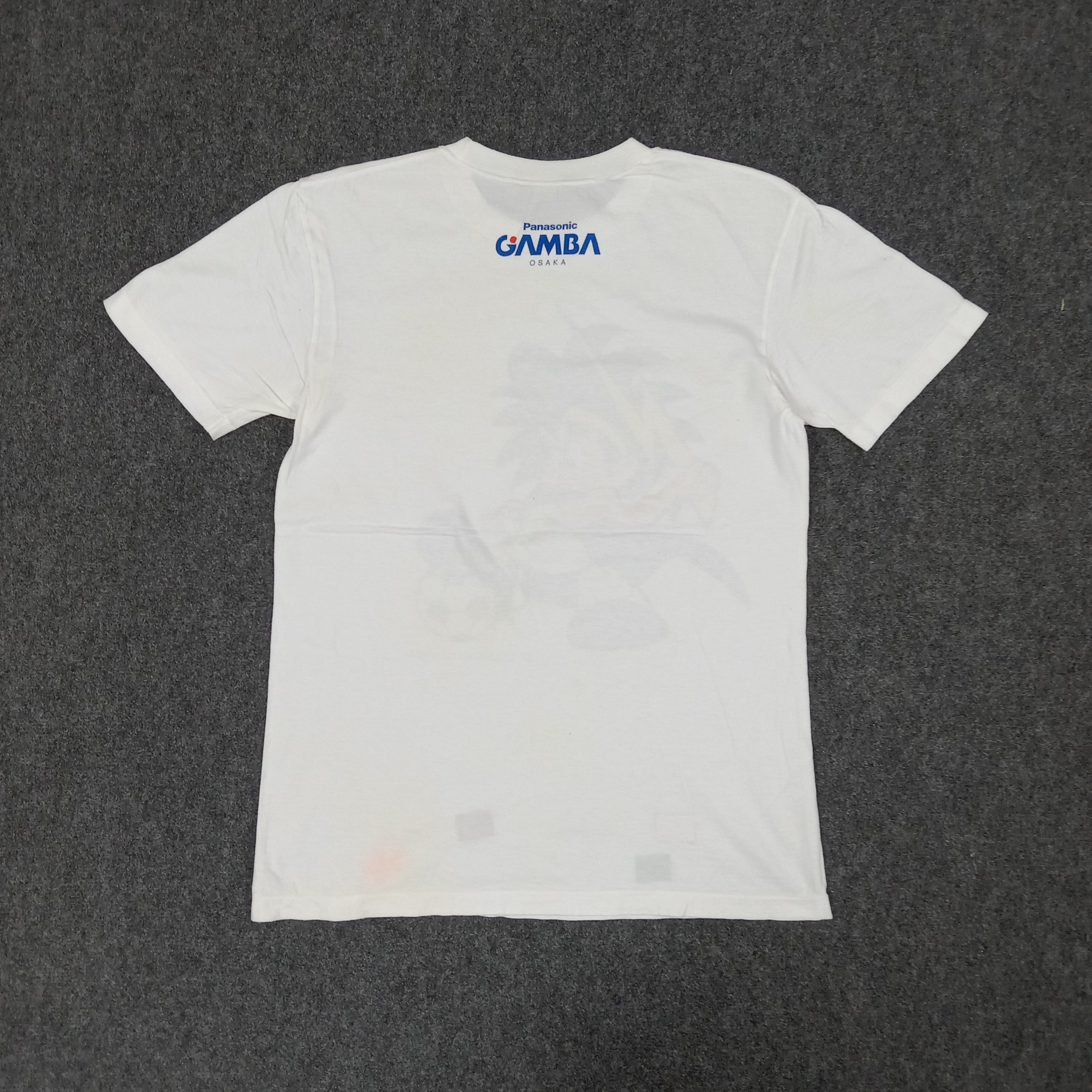 Japanese Brand × Vintage Panasonic Gamba Osaka Susumu Matsushita Tshirt Size US M / EU 48-50 / 2 - 5 Thumbnail