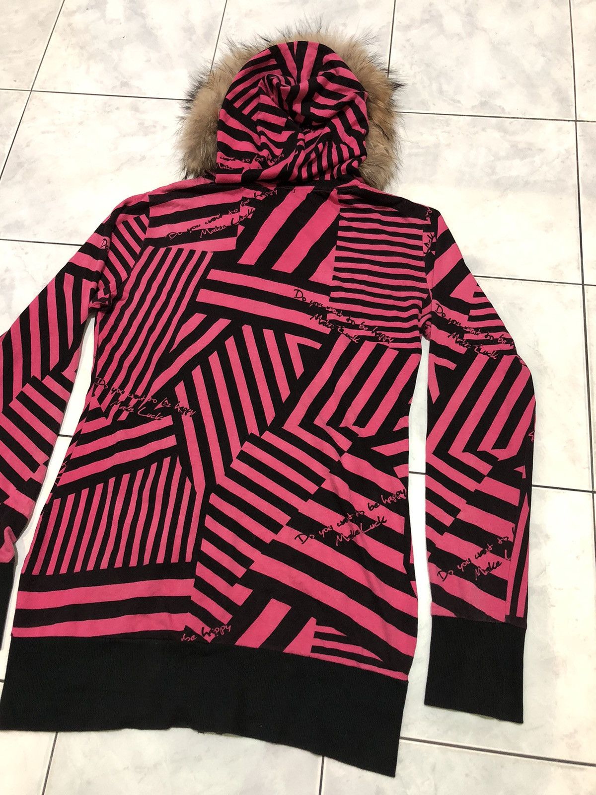 Japanese Brand Dosah Japanese Fur Poem Hoodie Style Ifsixwasnine Lgb Style Size L / US 10 / IT 46 - 11 Thumbnail