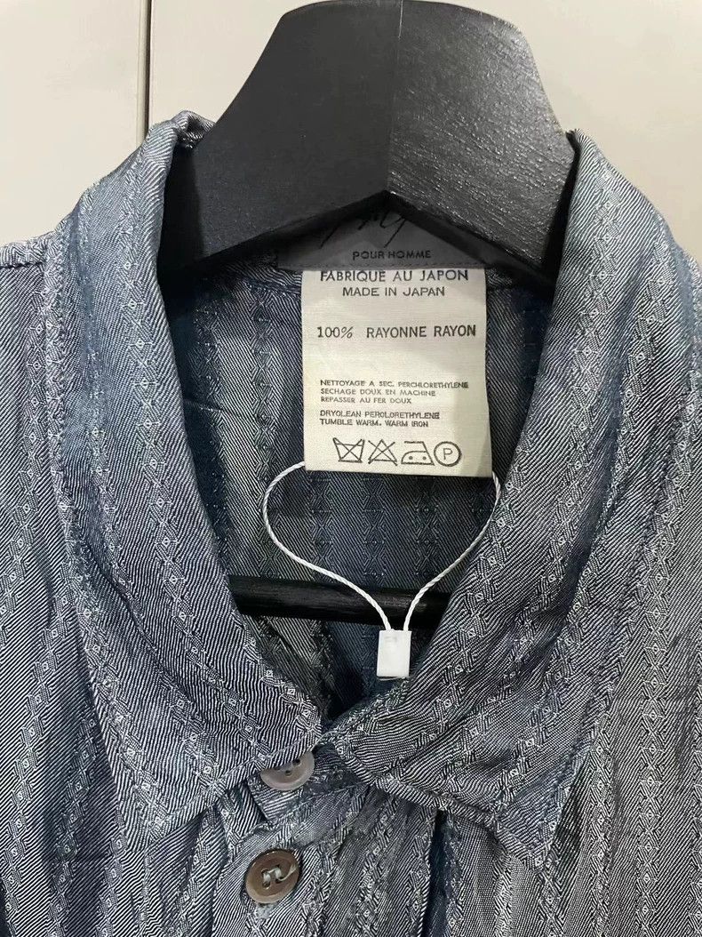 Yohji Yamamoto Yohji Yamamoto 87ss short sleeve shirt 2502-Nextarrow Size US S / EU 44-46 / 1 - 2 Thumbnail