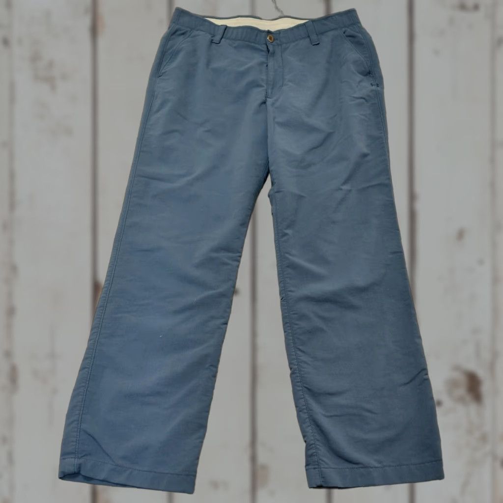 Under Armour Under Armour Tech Golf Pants Mens 36/32 Blue Loose Fit Moisture Wicking Casual Pants Golf Athletic ActivWear Mens Size US 36 / EU 52 - 1 Thumbnail