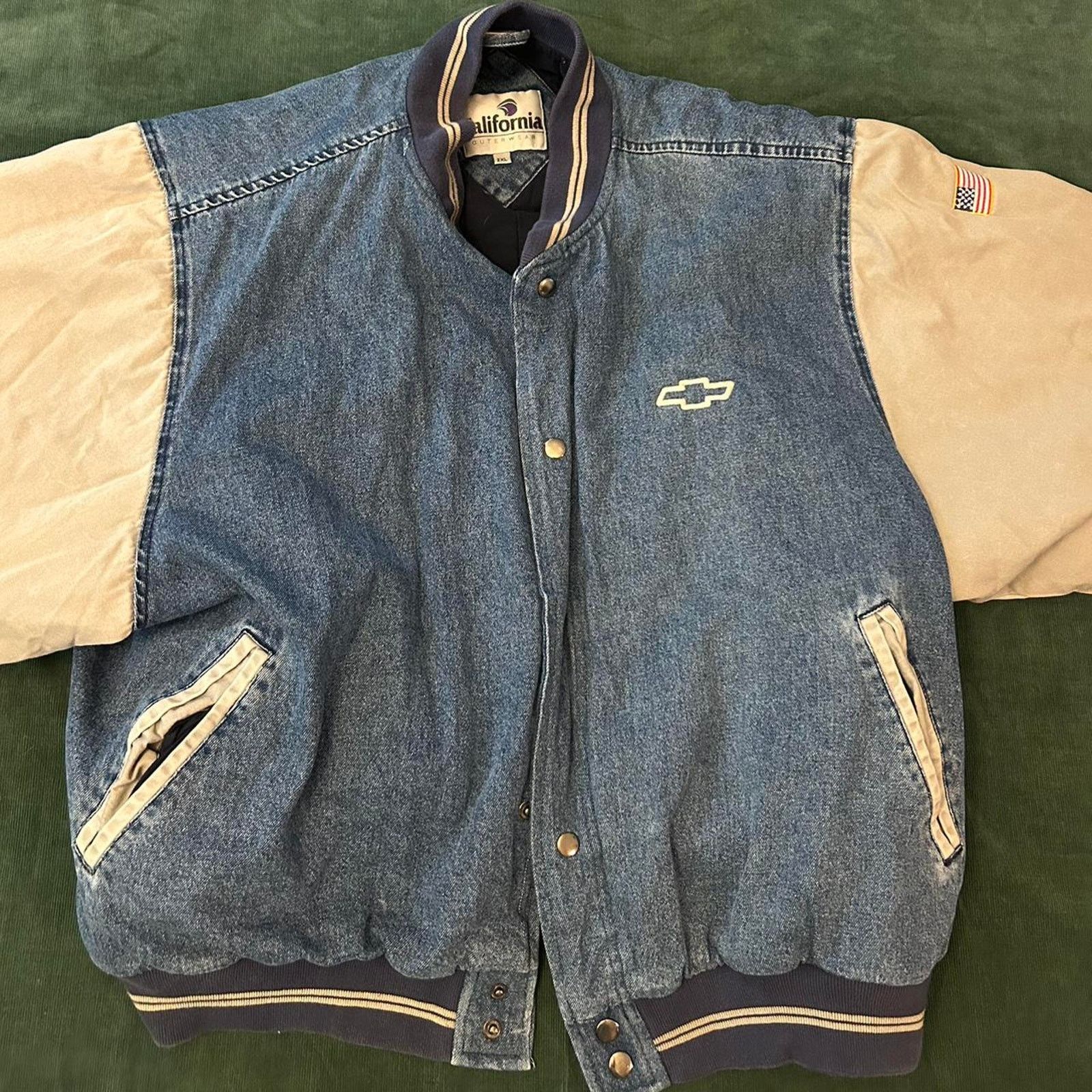 Other Rare 1990s chevrolet embroidered jacket Size US XL / EU 56 / 4 - 2 Thumbnail