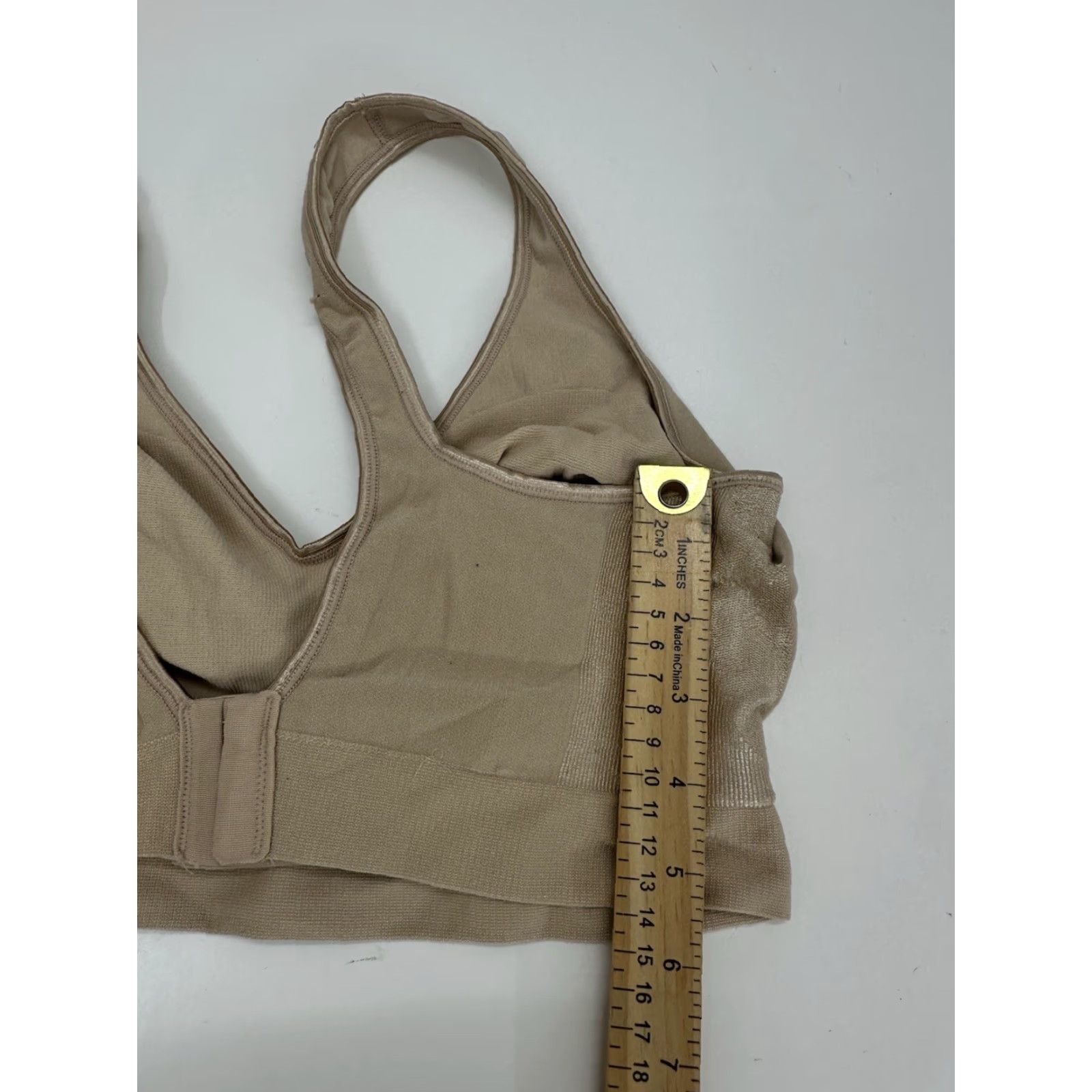 Vintage Unbranded Womens Bra Size XL Brown Wireless Size ONE SIZE - 7 Thumbnail