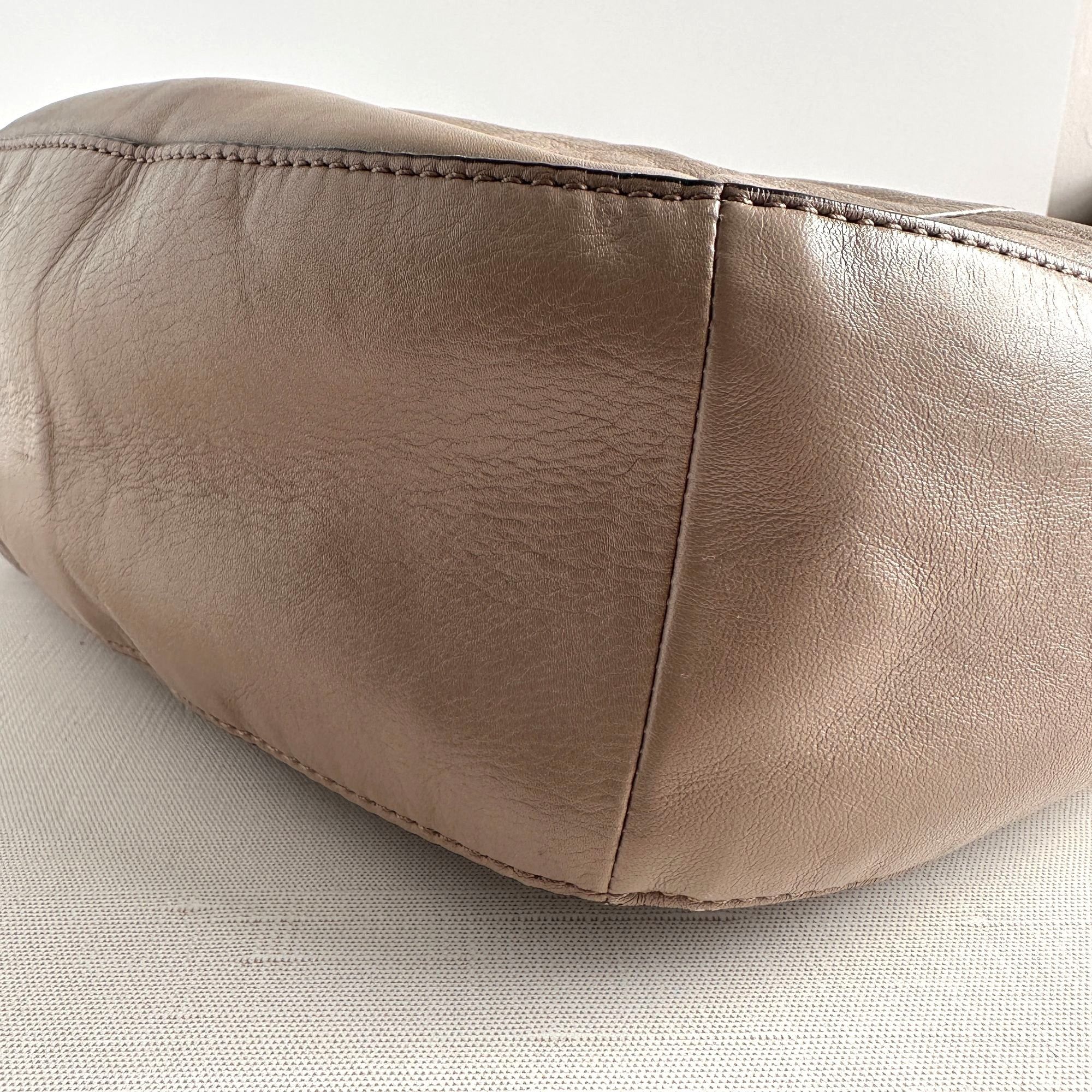 Coach Coach Kristin Beige Leather Shoulder Bag Size ONE SIZE - 11 Thumbnail
