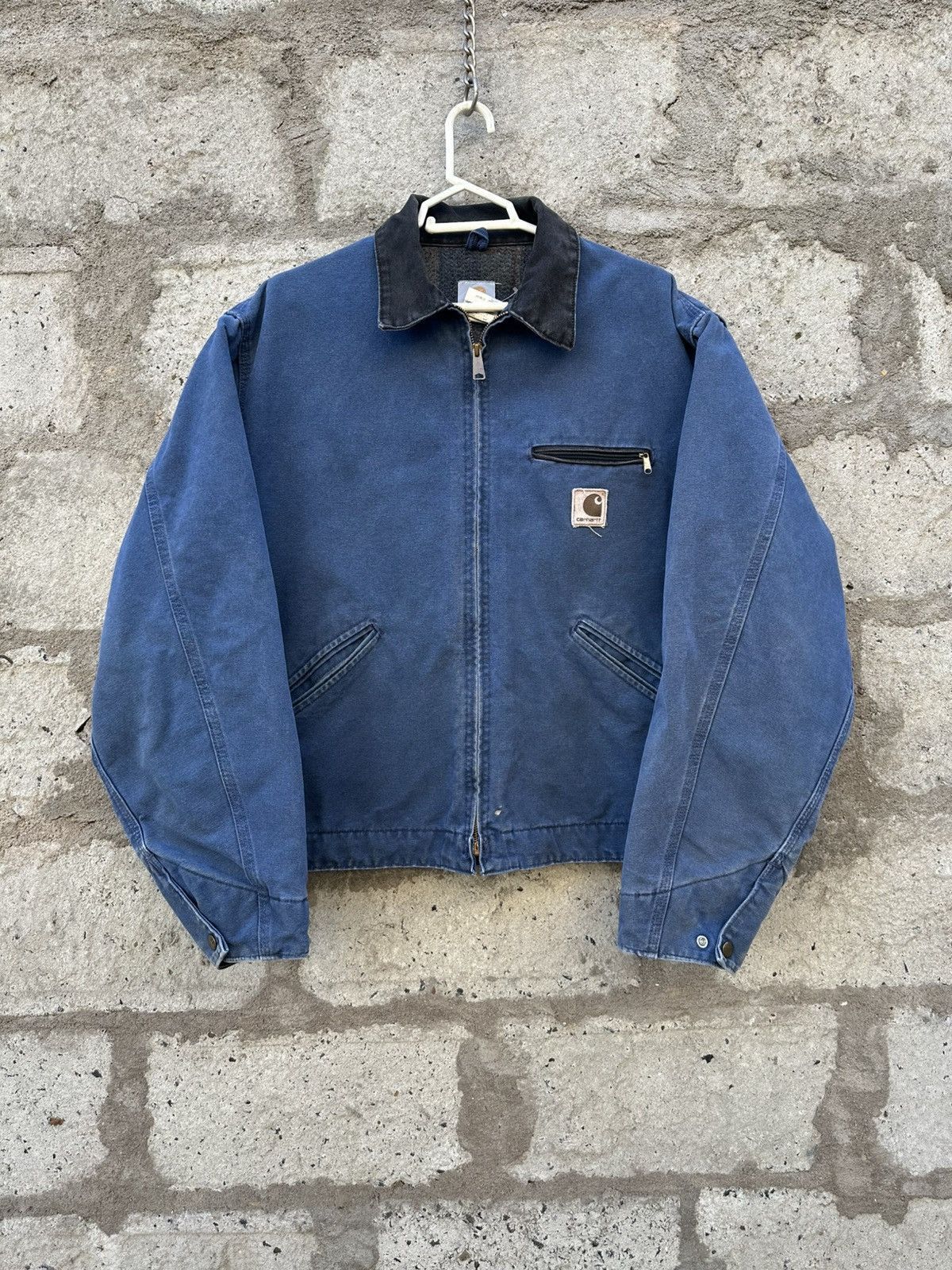 Carhartt 90s J65 BLU Detroit Jacket - Rare Vintage Piece