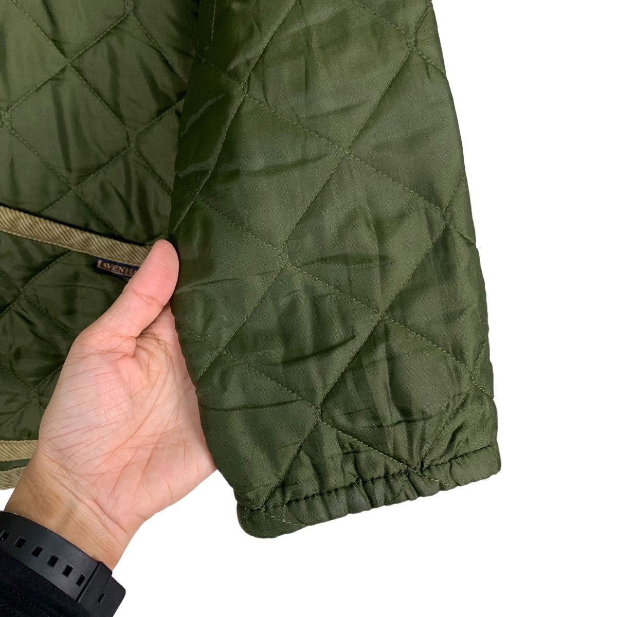 Lavenham LAVENHAM AW05 Hooded Quilted Jacket #0513-C23 Size US M / EU 48-50 / 2 - 13 Thumbnail