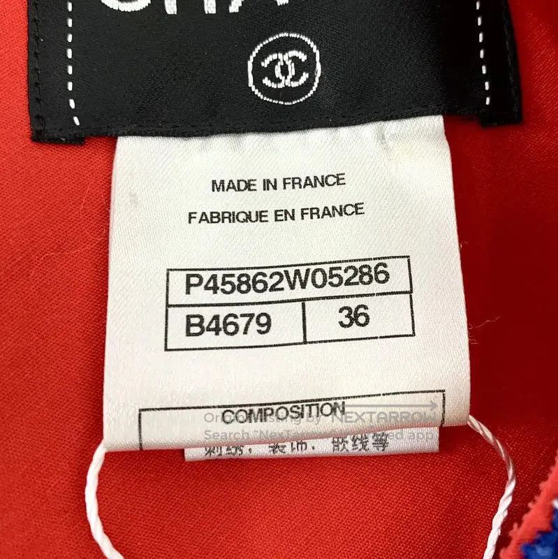 Chanel Chanel Blue Cotton Dress for Women . Size XS / US 0-2 / IT 36-38 - 6 Thumbnail