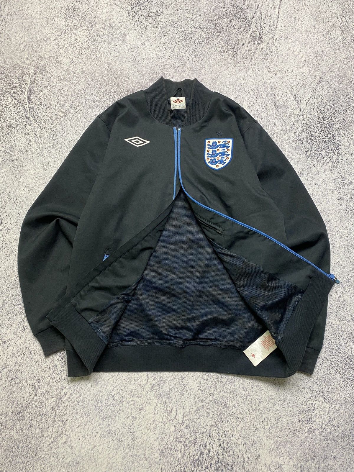 Umbro Vintage Soccer Track Jacket England Umbro Football Retro Y2k Size US XL / EU 56 / 4 - 5 Thumbnail