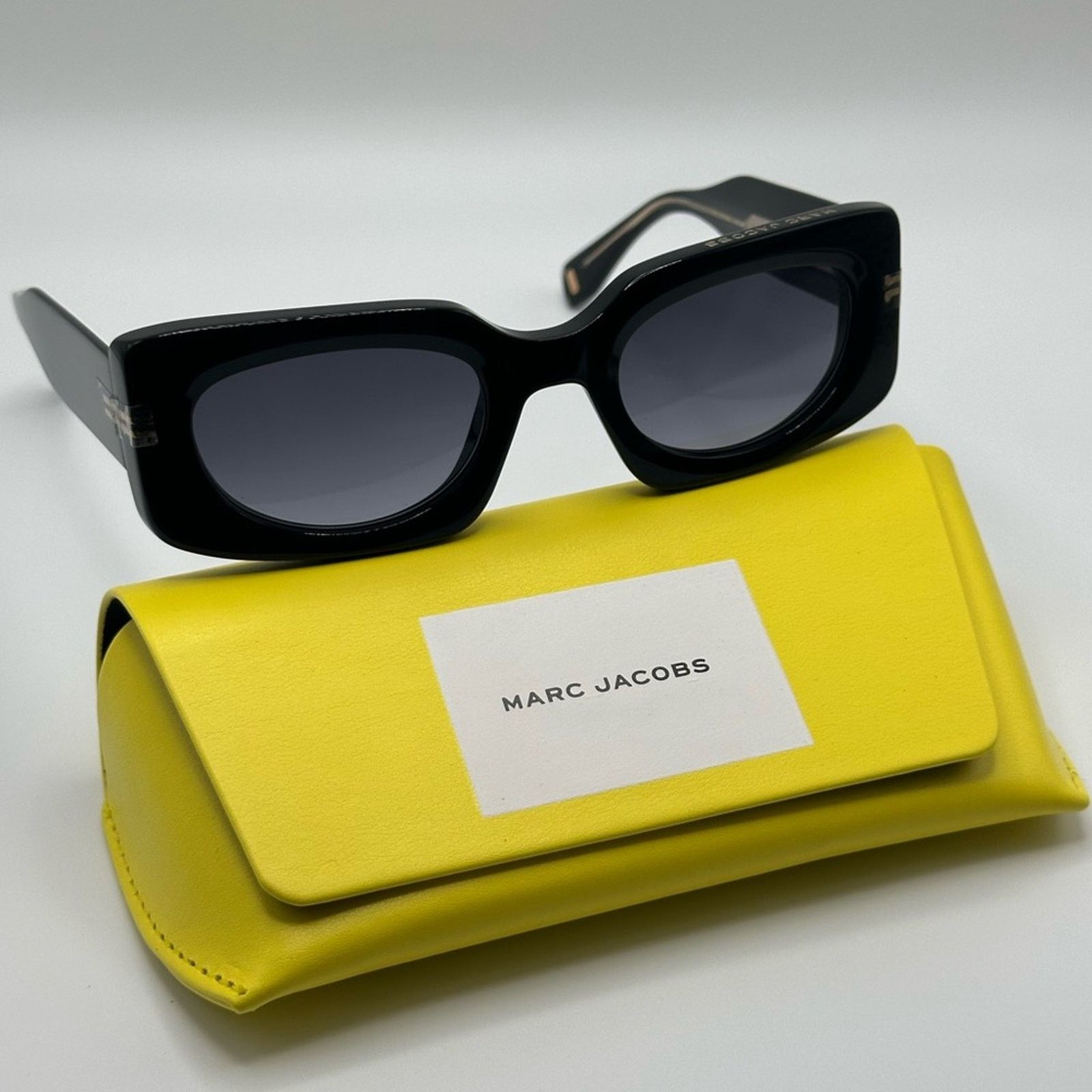 Marc Jacobs BRAND NEW MARC JACOBS MJ 1075/S 807 Black Unisex Sunglasses Size ONE SIZE - 11 Thumbnail