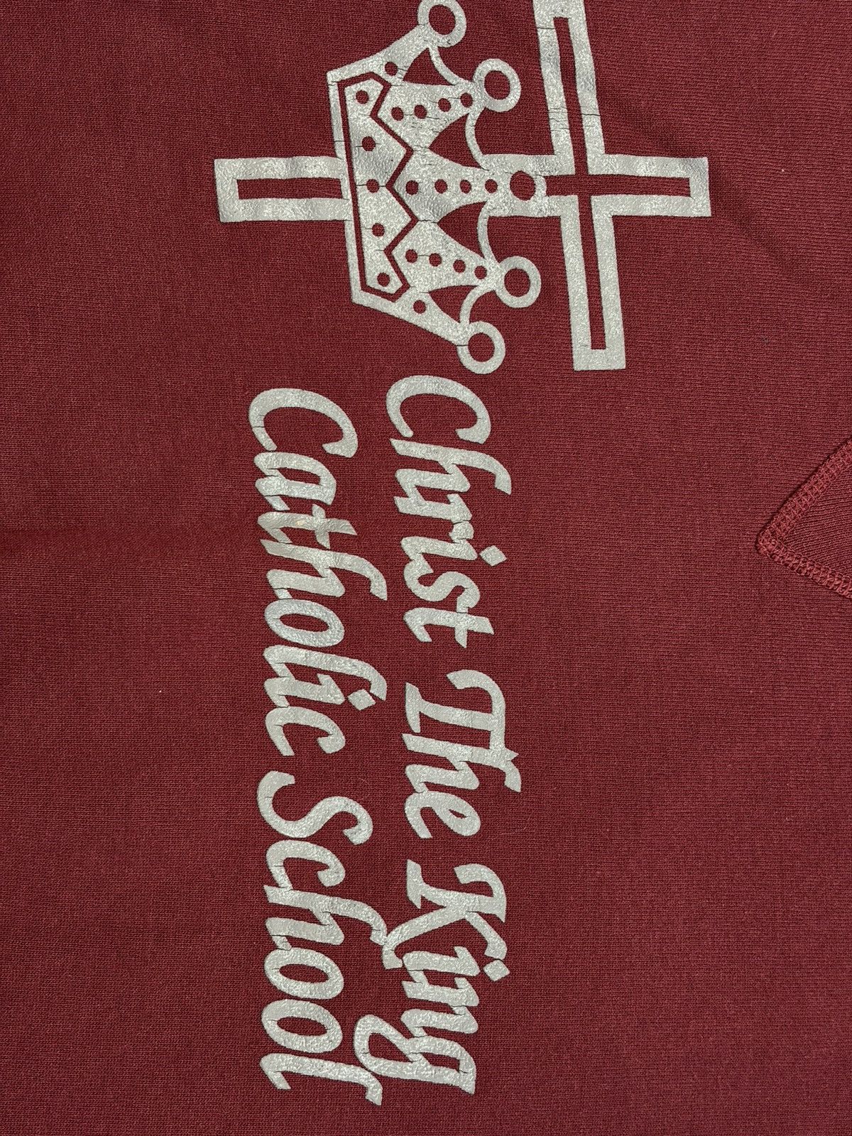 Russell Athletic Vintage Russell Athletic Sweatshirt Christ The King School Size US M / EU 48-50 / 2 - 2 Thumbnail