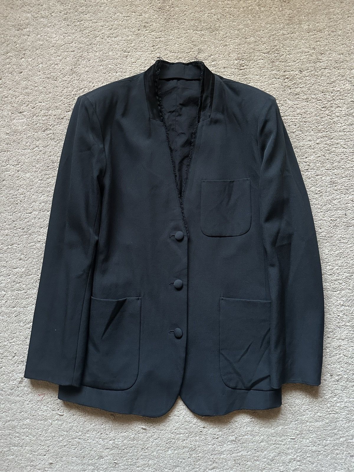 Undercover AW2002 Undercoverism Reversible Cutoff 3 Button Jacket Size US M / EU 48-50 / 2 - 10 Thumbnail