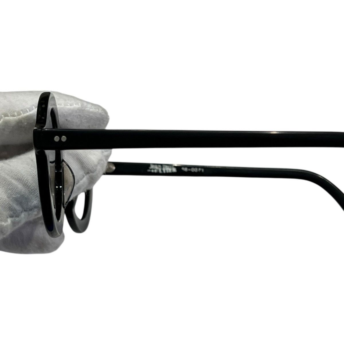 Jean Paul Gaultier Jean Paul GAULTIER 90's 56-0071 Round Spellout Sunglasses Size ONE SIZE - 5 Thumbnail