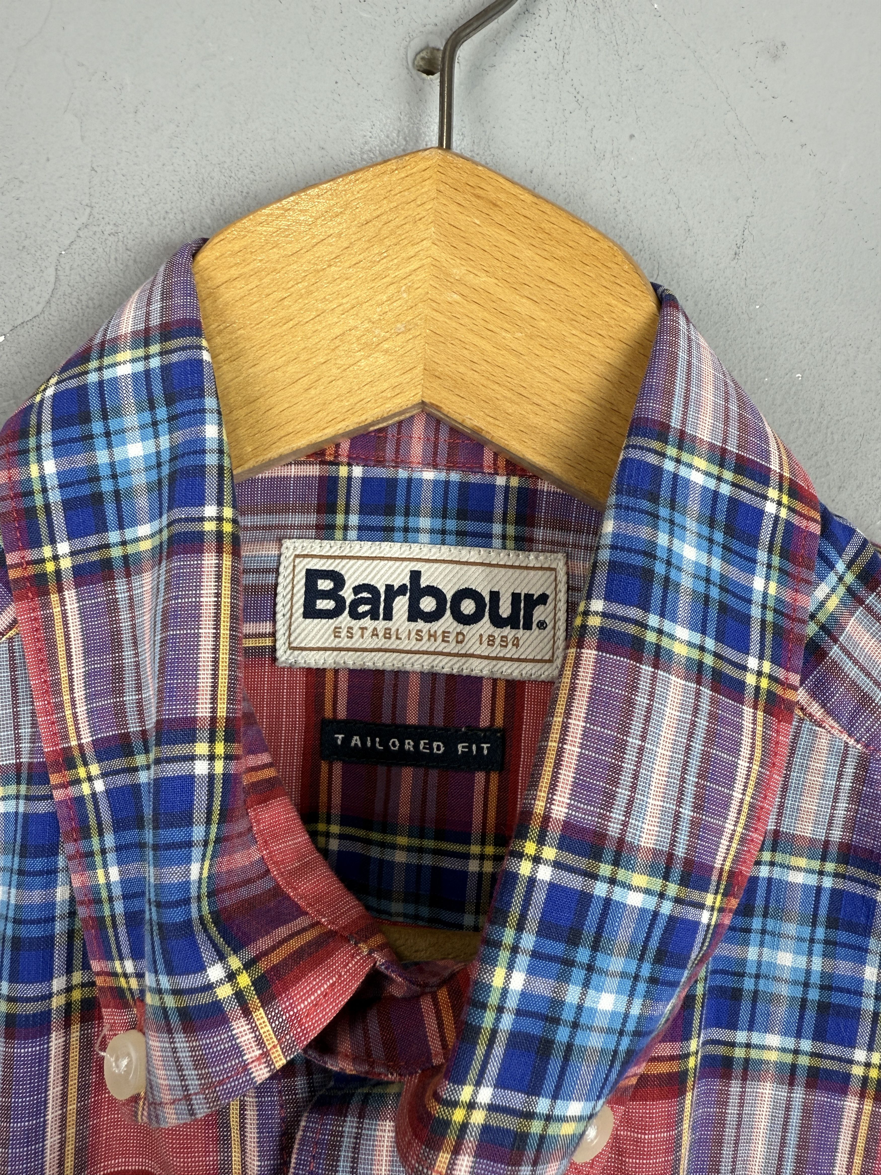 Barbour Barbour Button Down Check Flannel Shirt Multicolor Red Plaid Size US M / EU 48-50 / 2 - 5 Thumbnail