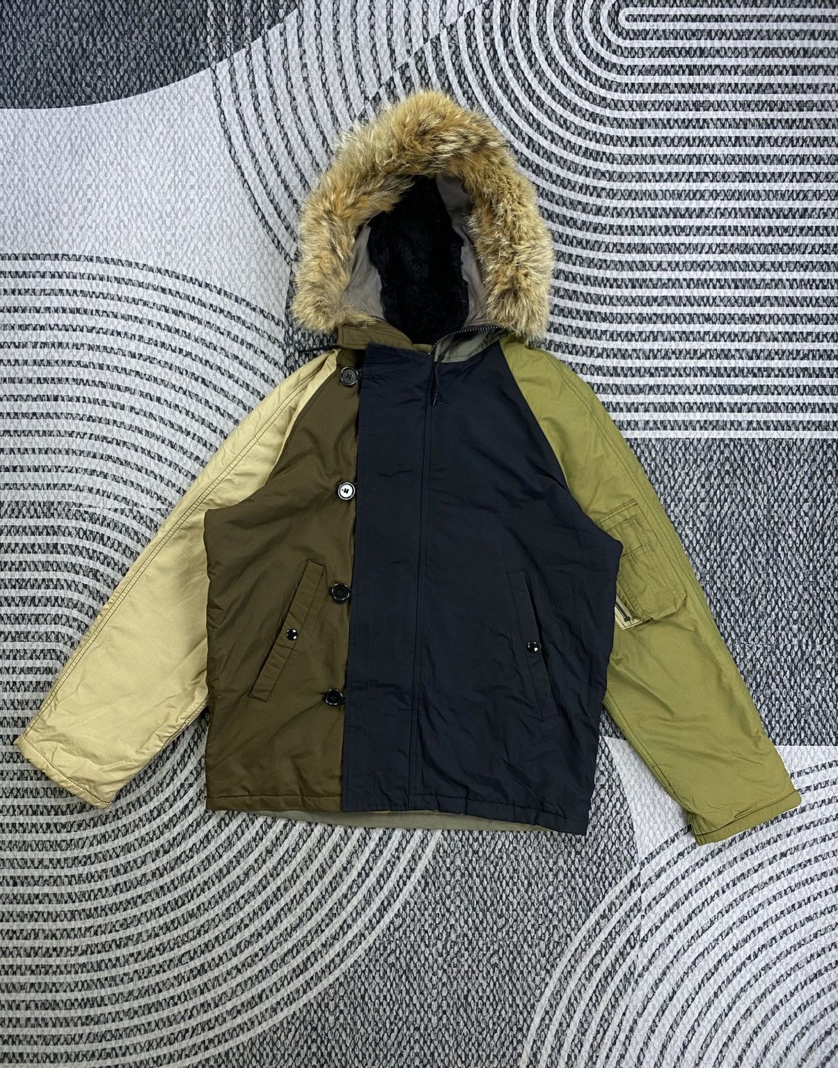 I. Spiewak And Sons Vtg Golden Fleece By I.Spiekwak & Sons N2B Multicolor Jacket Size US M / EU 48-50 / 2 - 5 Thumbnail